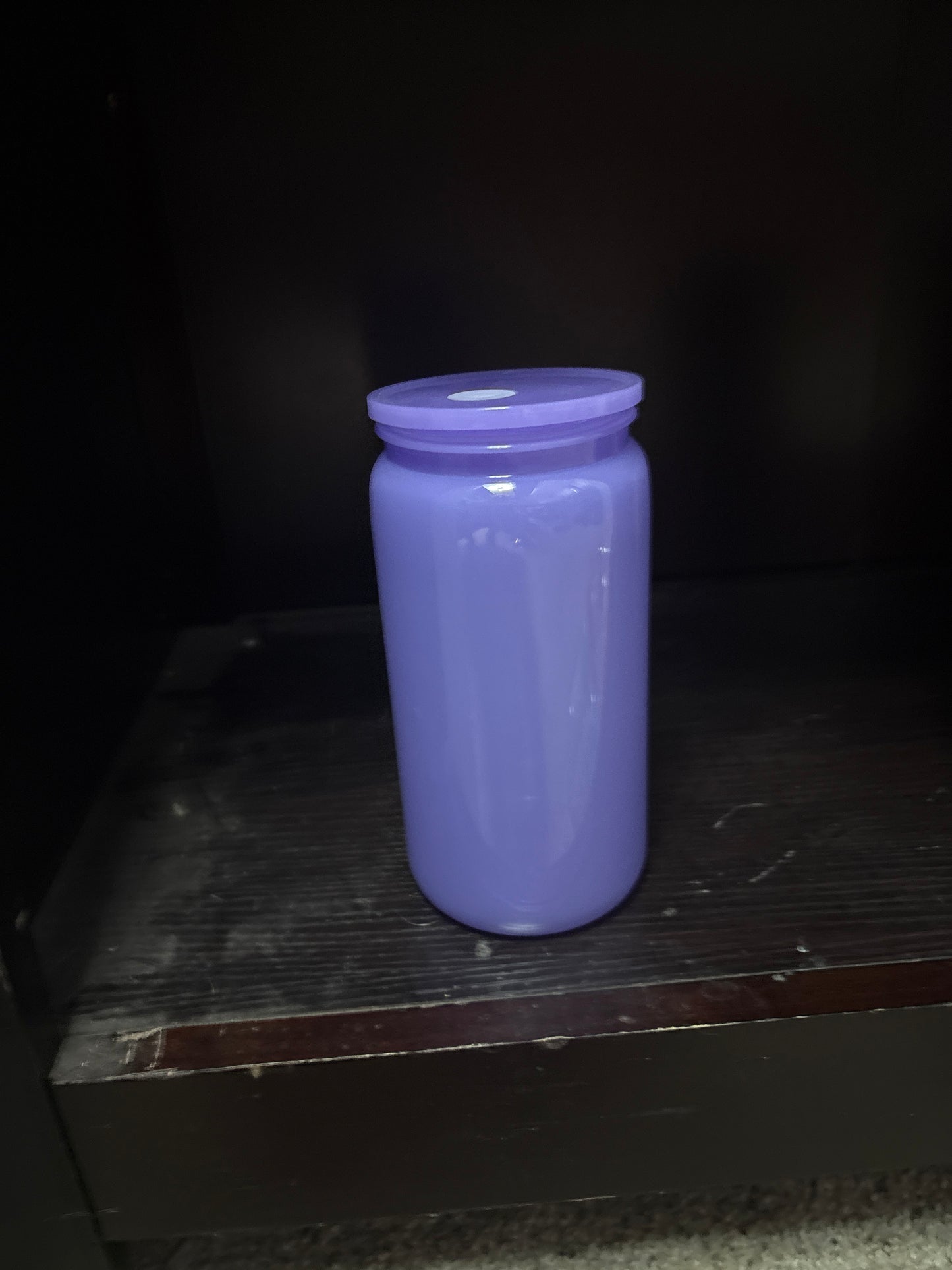 16 oz Colored Plastic Cups with lid and straw