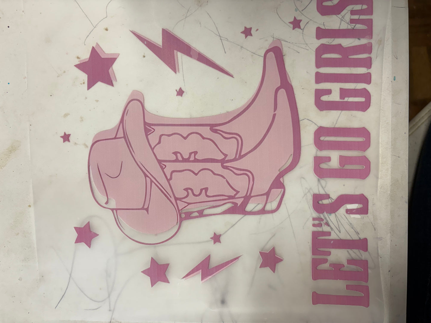 Heat press Adult rodeo