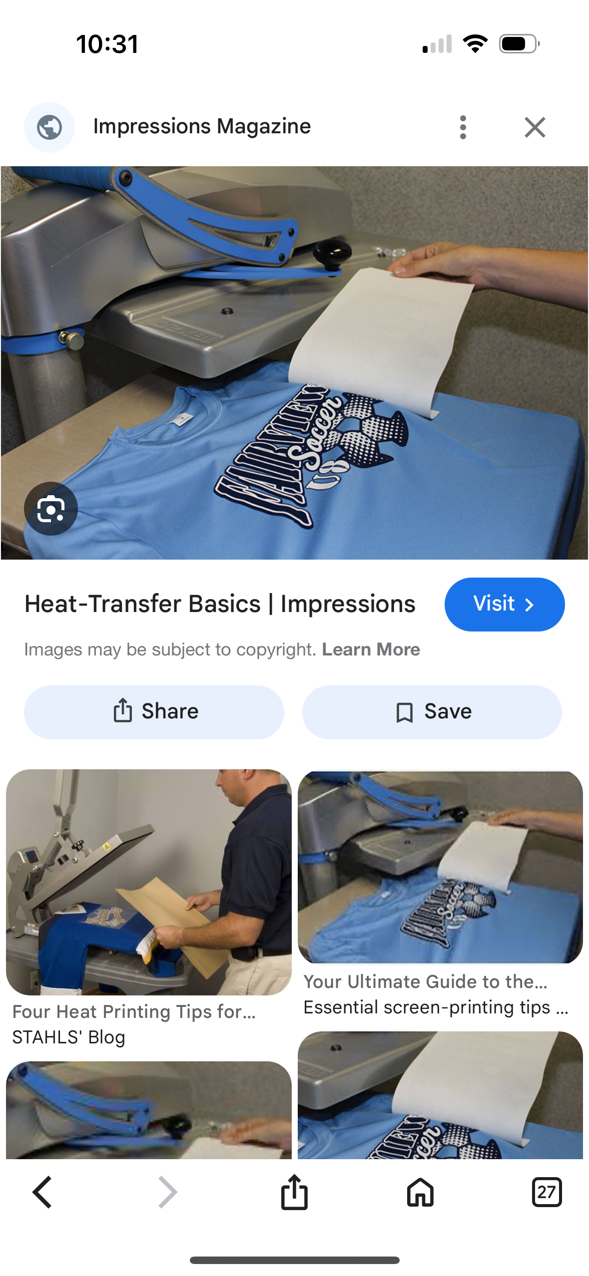 Wraps and heat press not on site