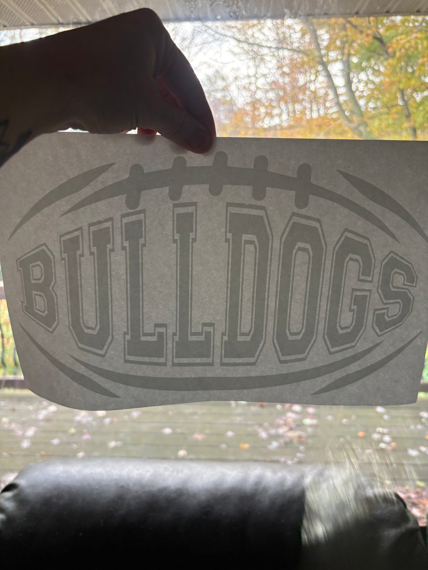 Heat press football
