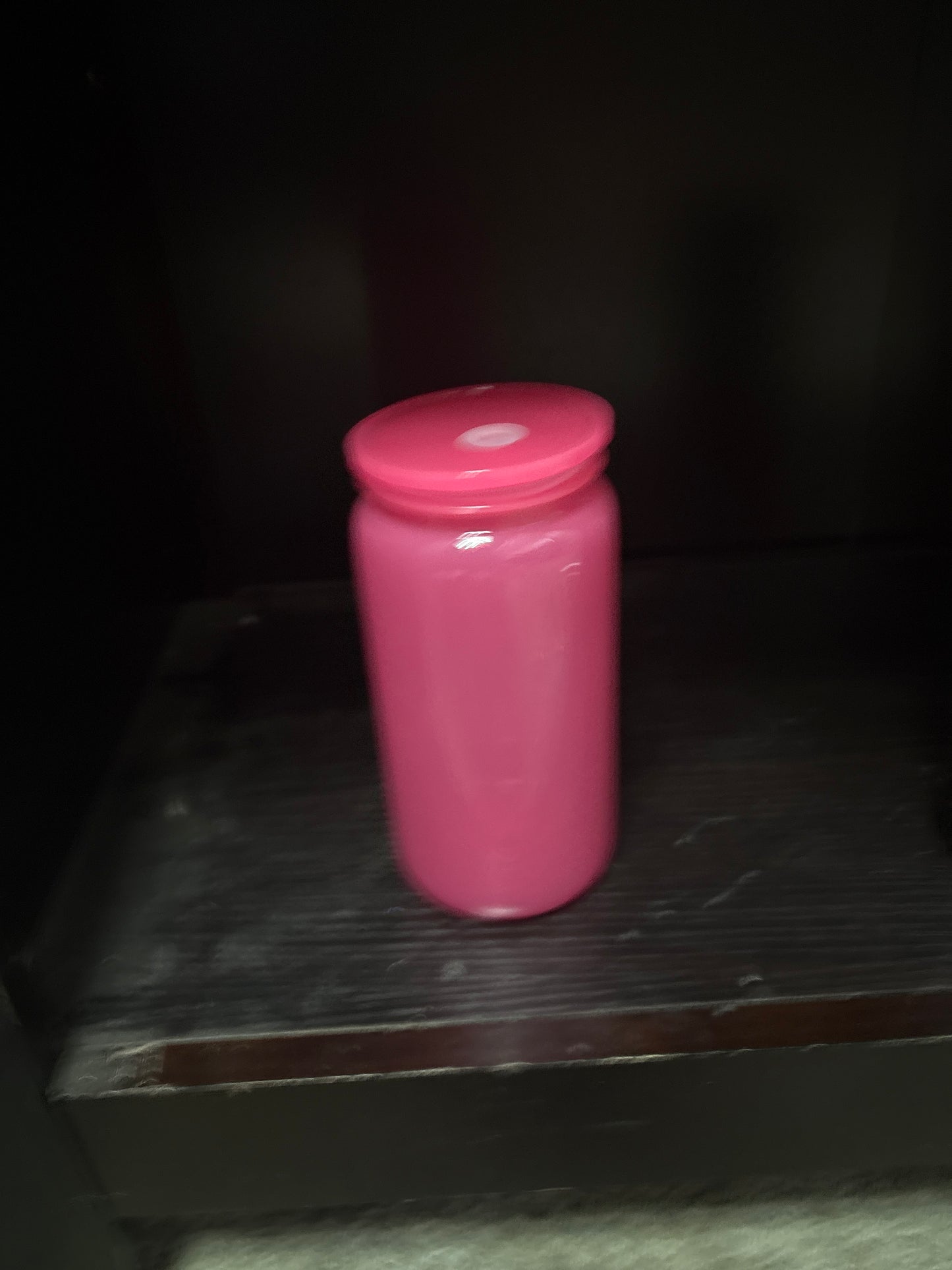 16 oz Colored Plastic Cups with lid and straw