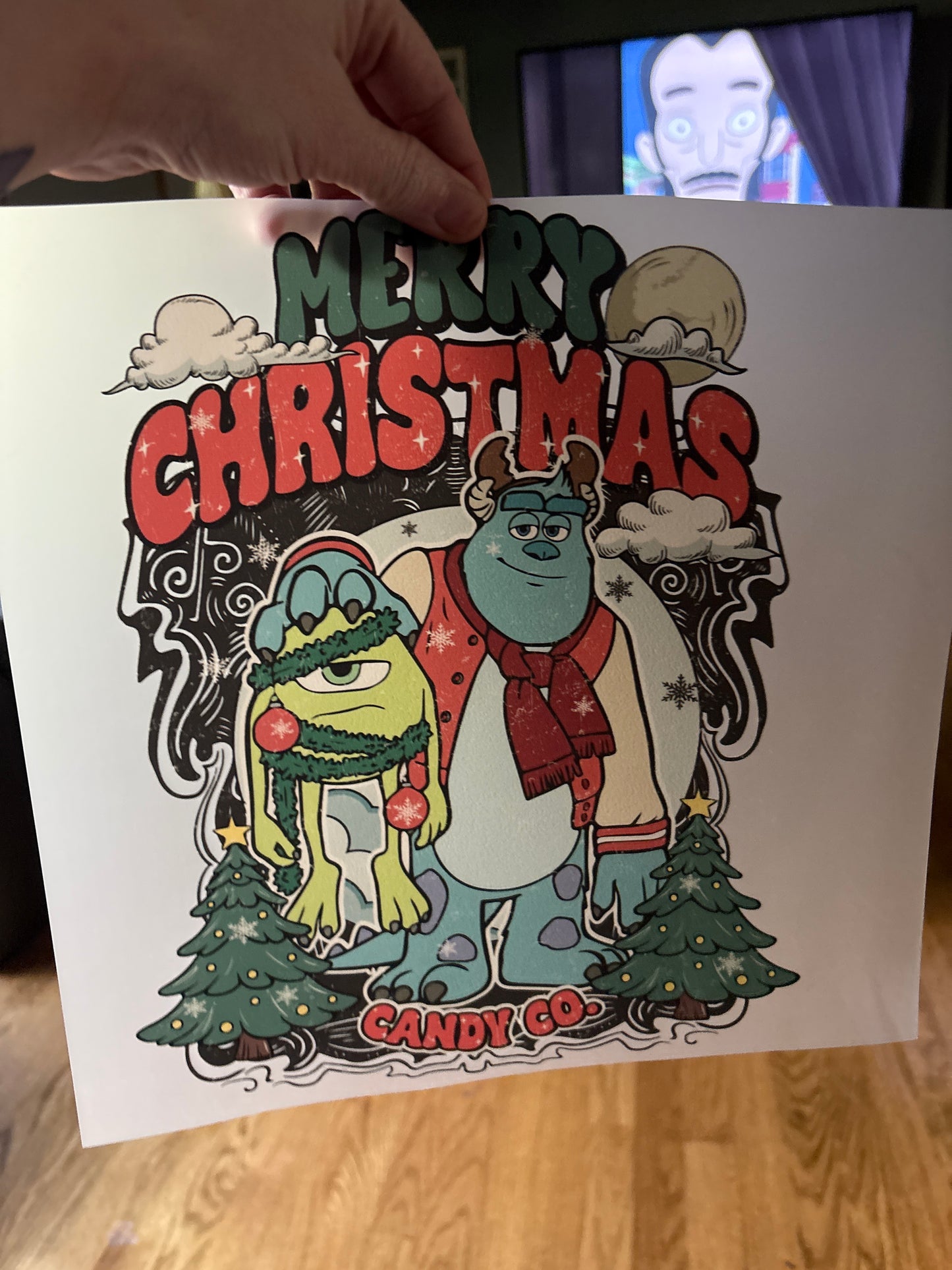Heat press Christmas Adult