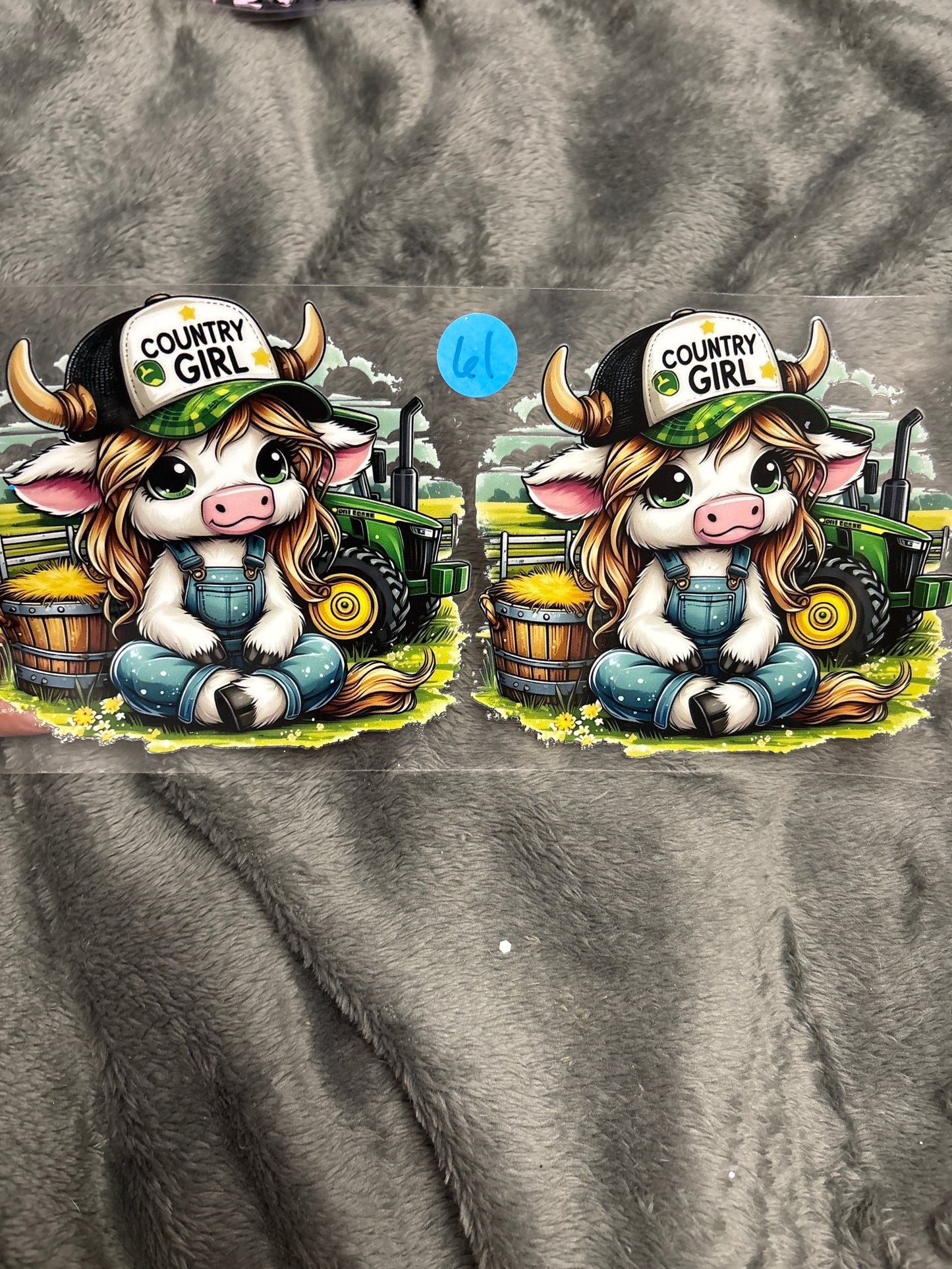 Cow cup wraps