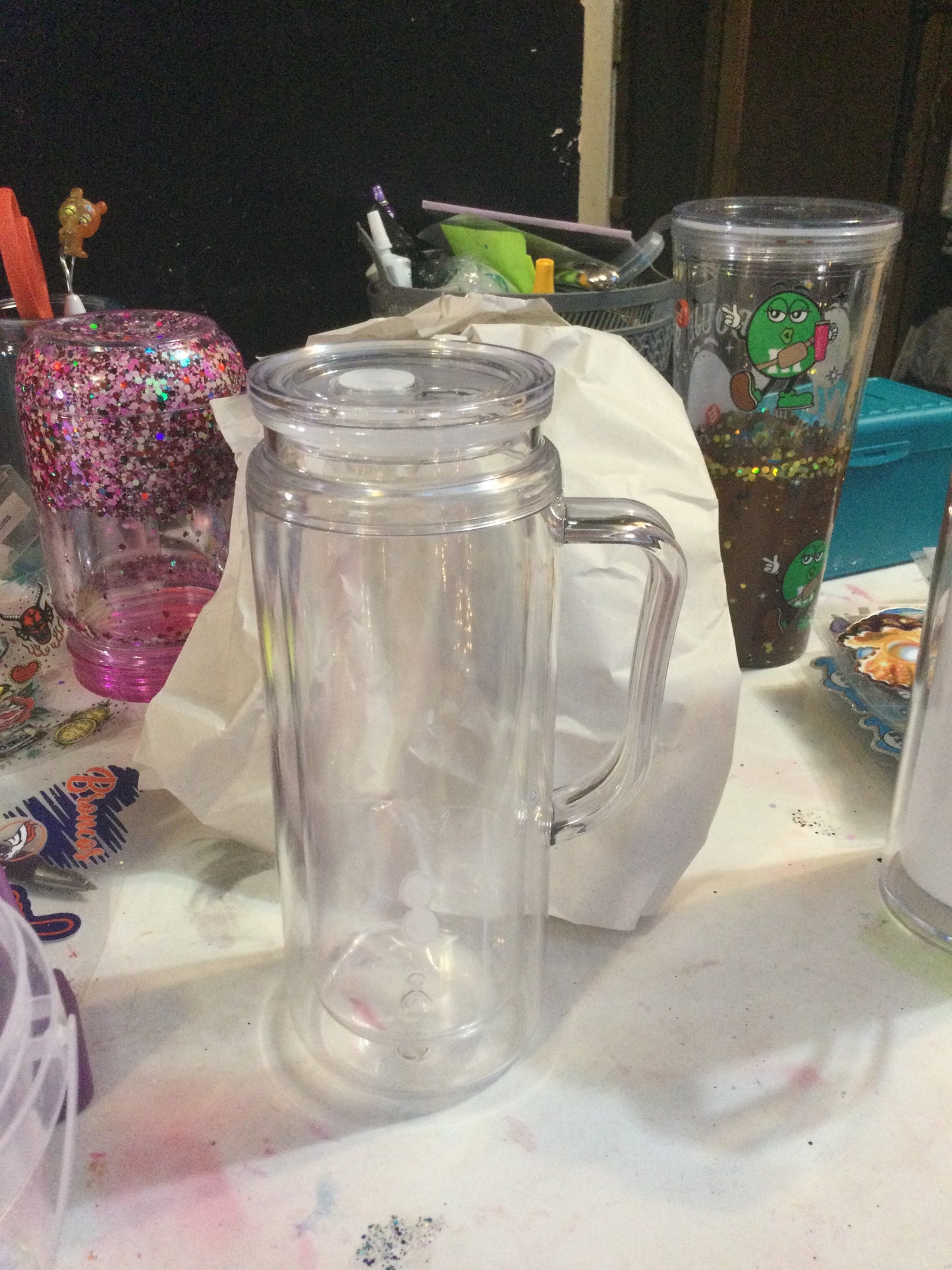 20 oz snow globe cups