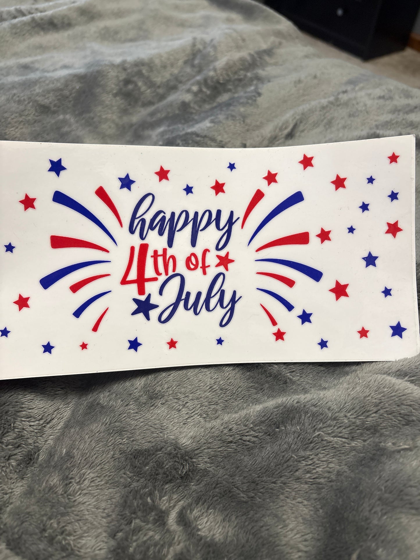 Holiday Red white and blue
