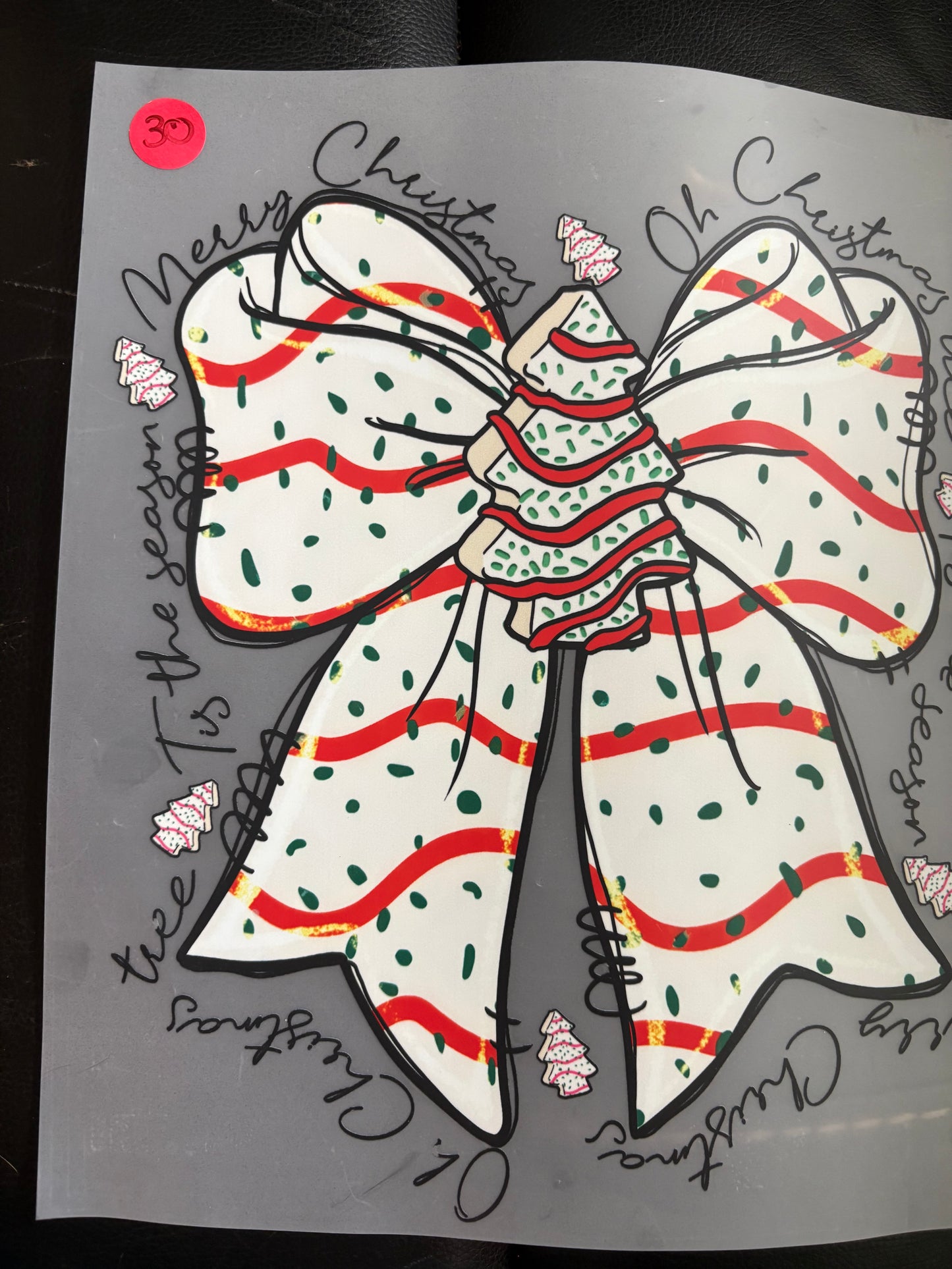 Heat press Christmas Adult