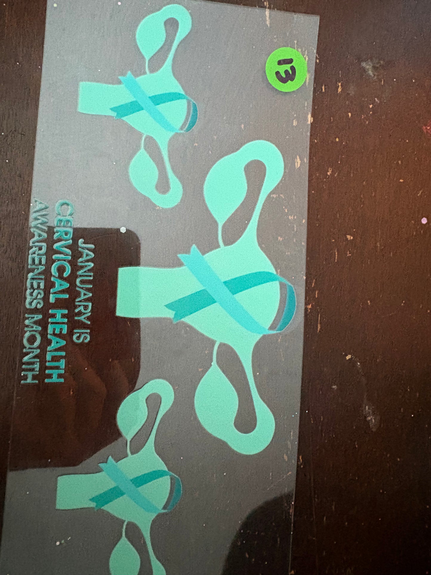 Awareness/Cancer ribbons