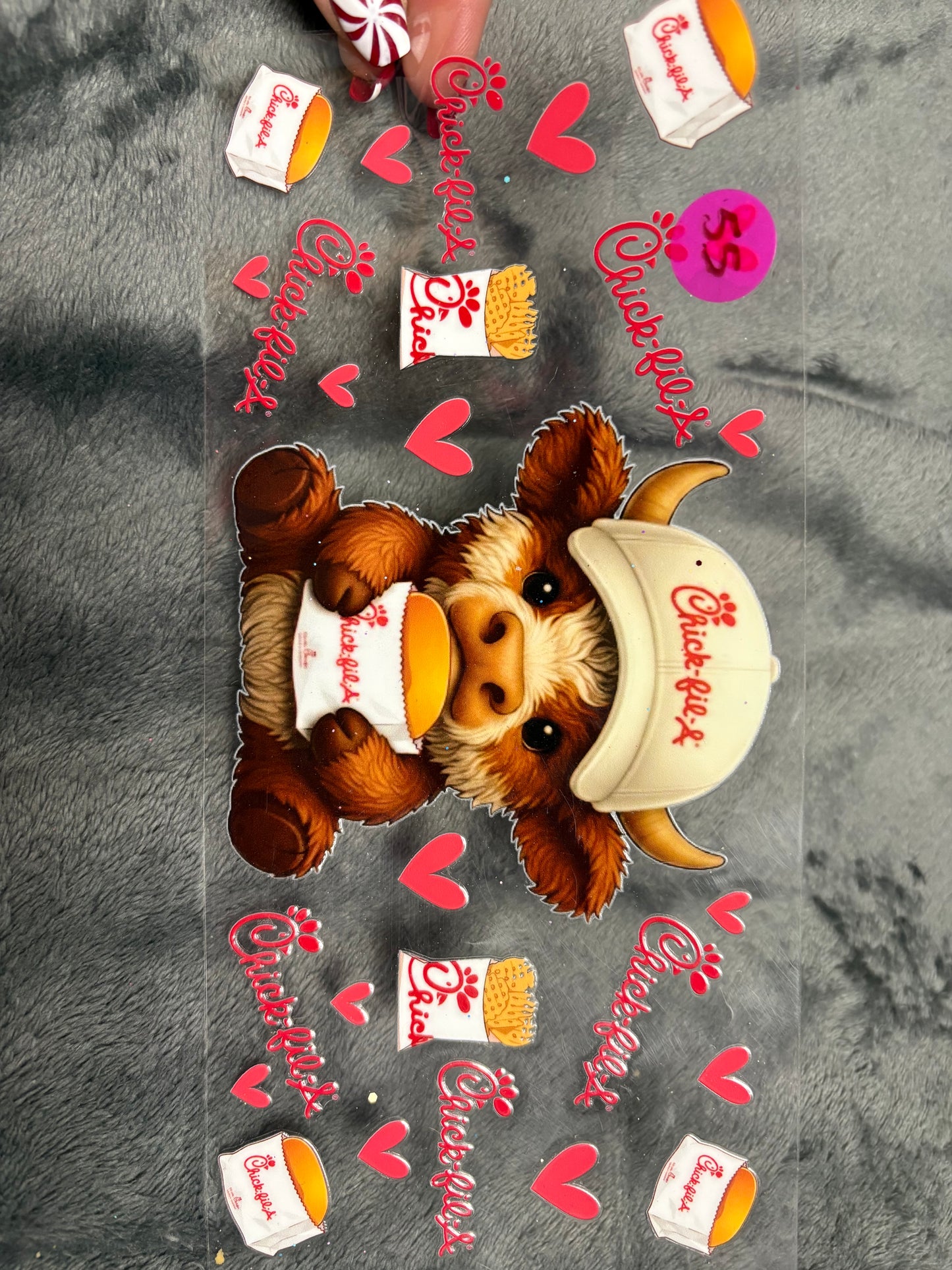 Cow cup wraps