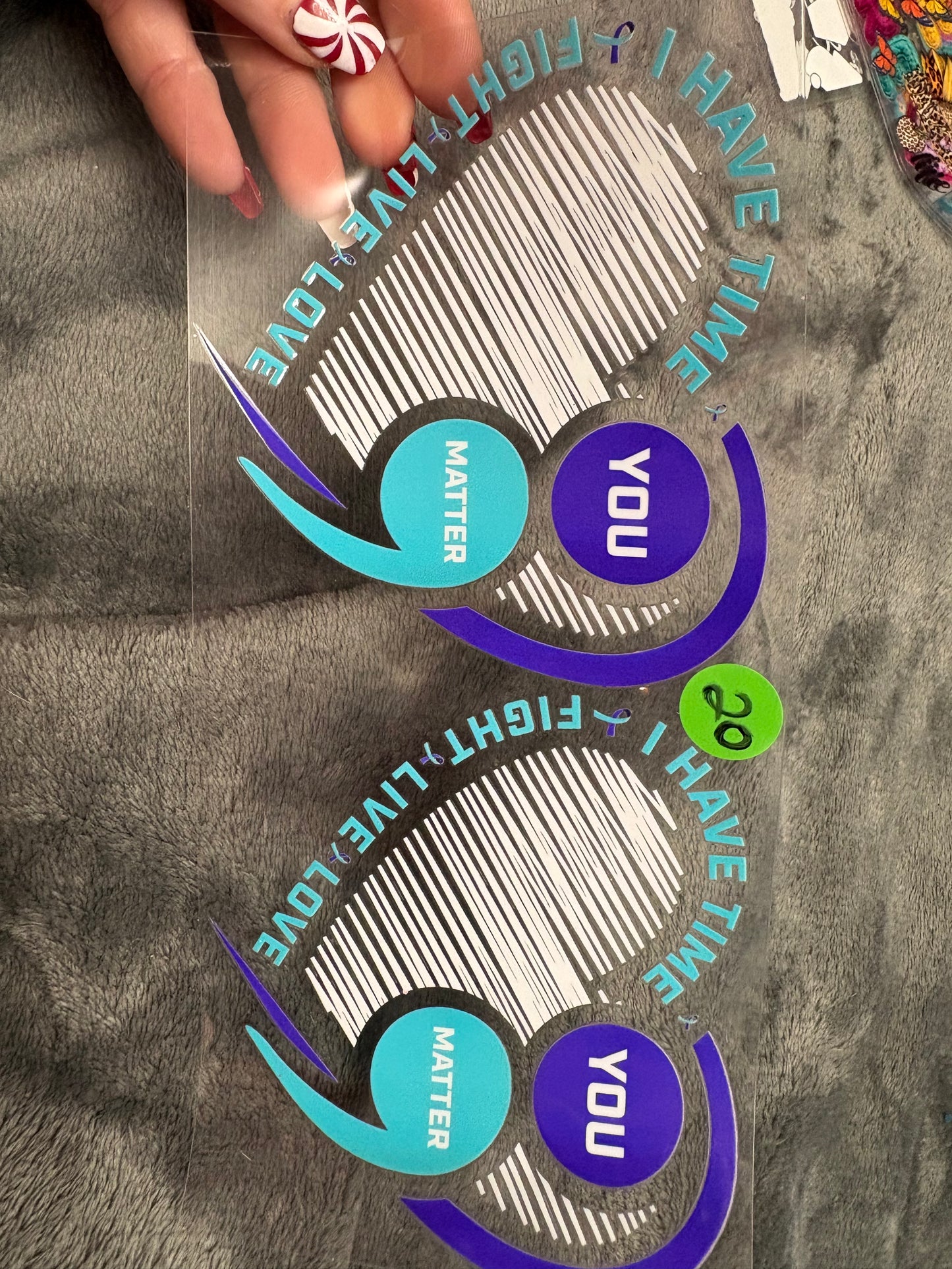 Awareness/Cancer ribbons