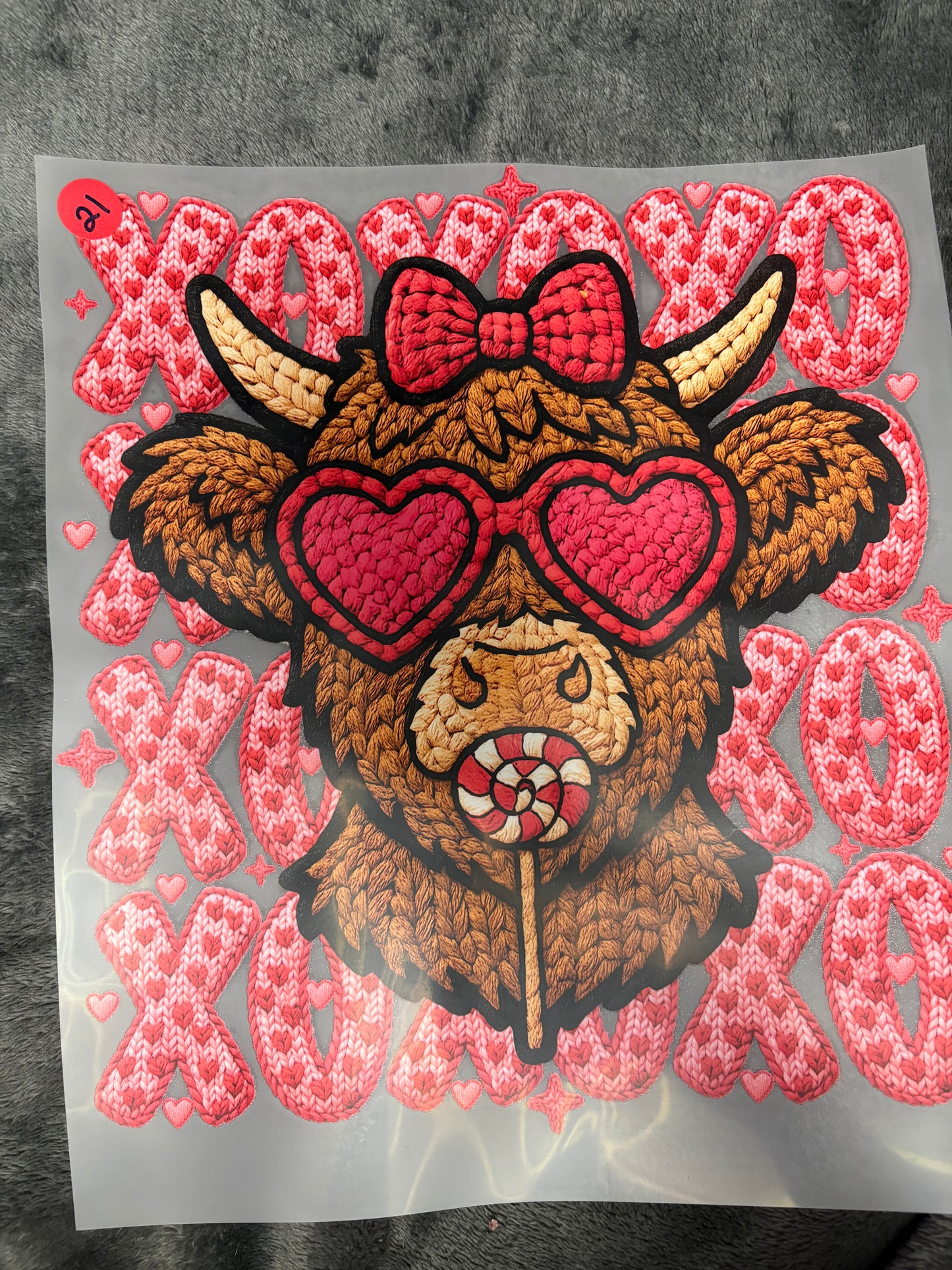 Valentine Day heat press