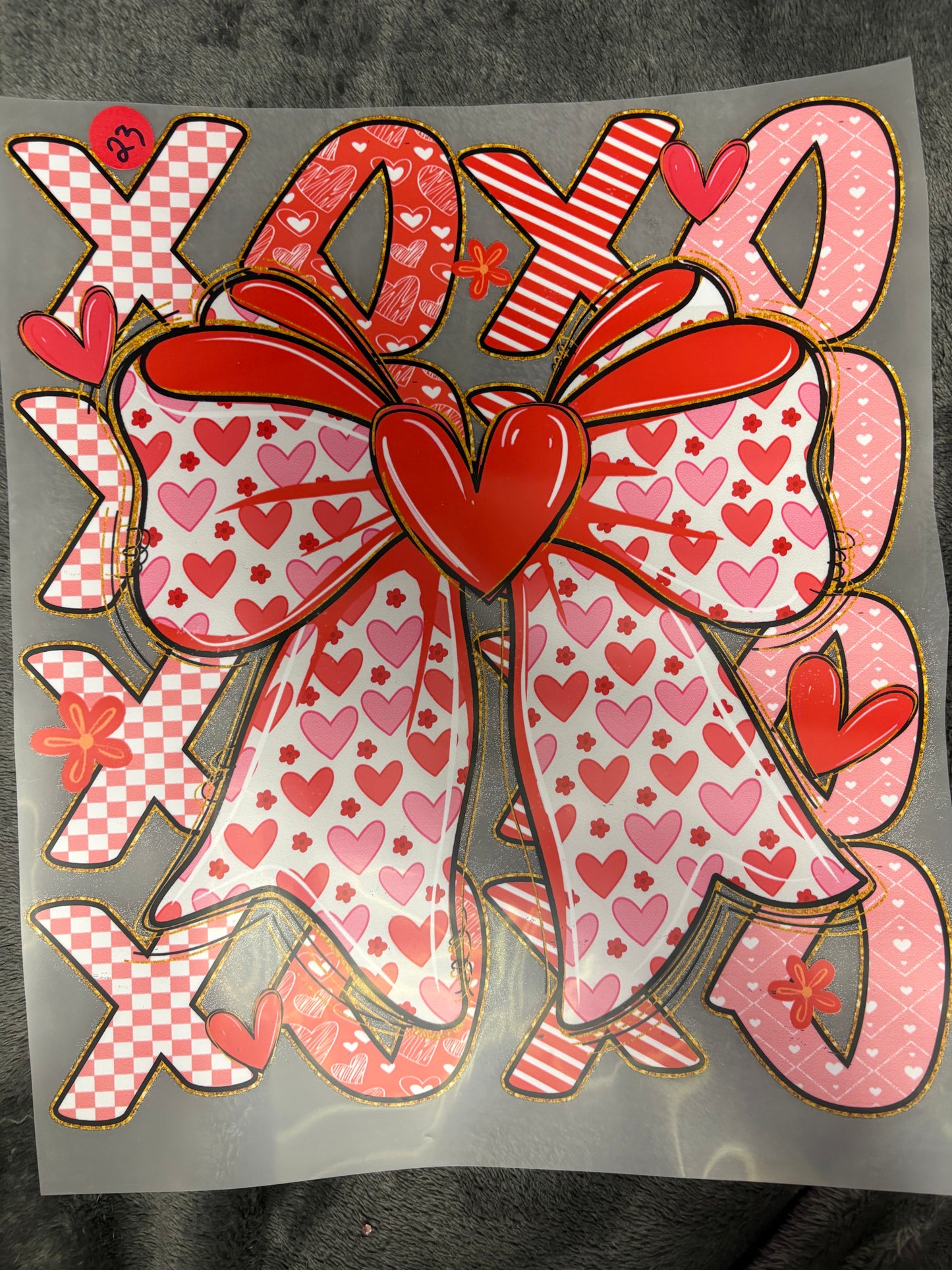 Valentine Day heat press