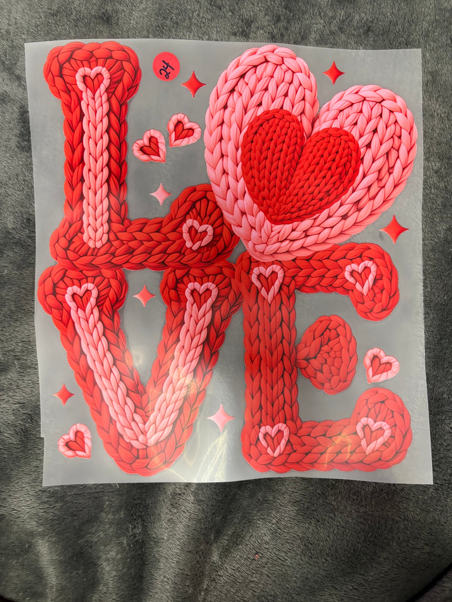 Valentine Day heat press