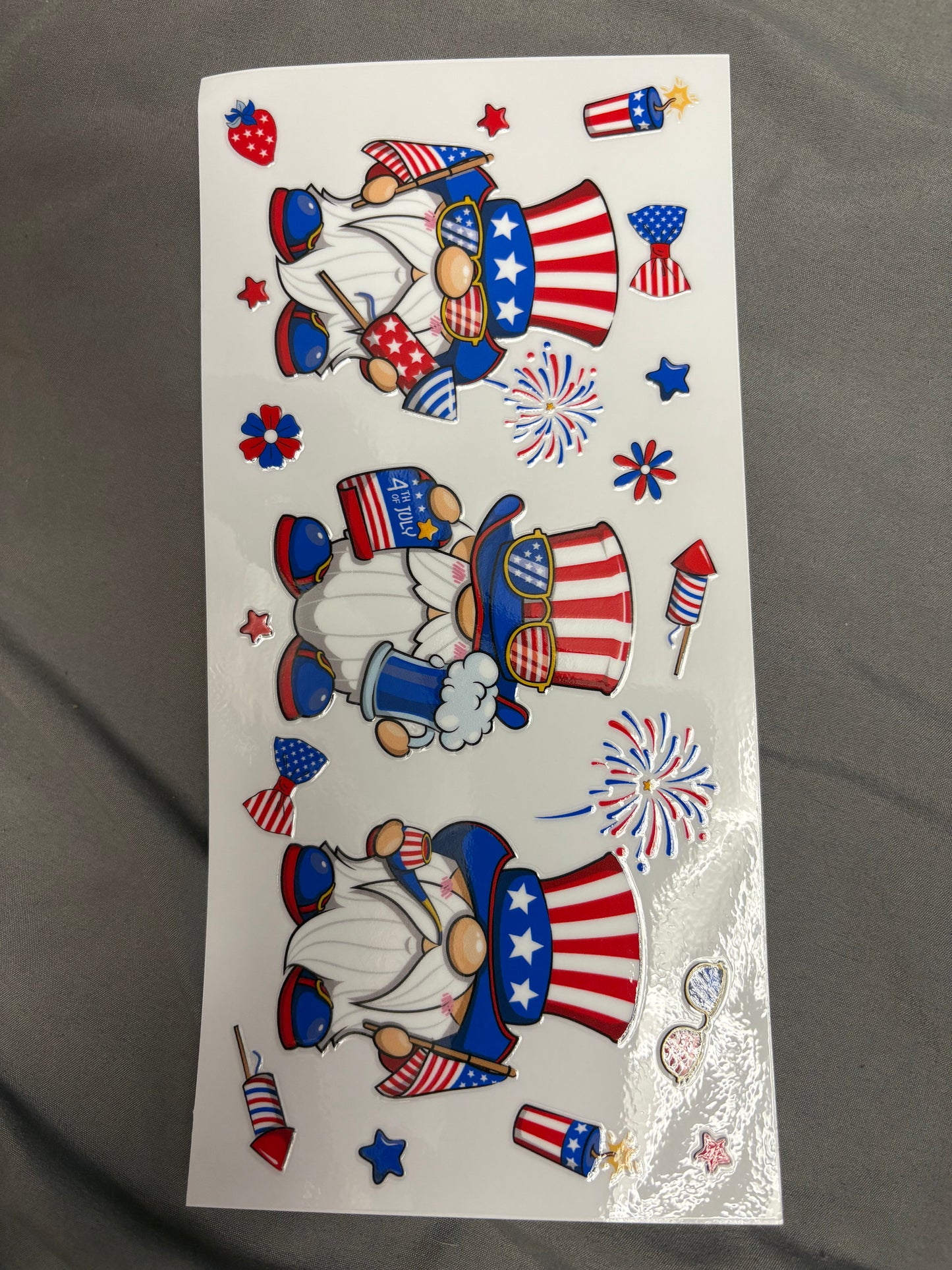 Holiday Red white and blue