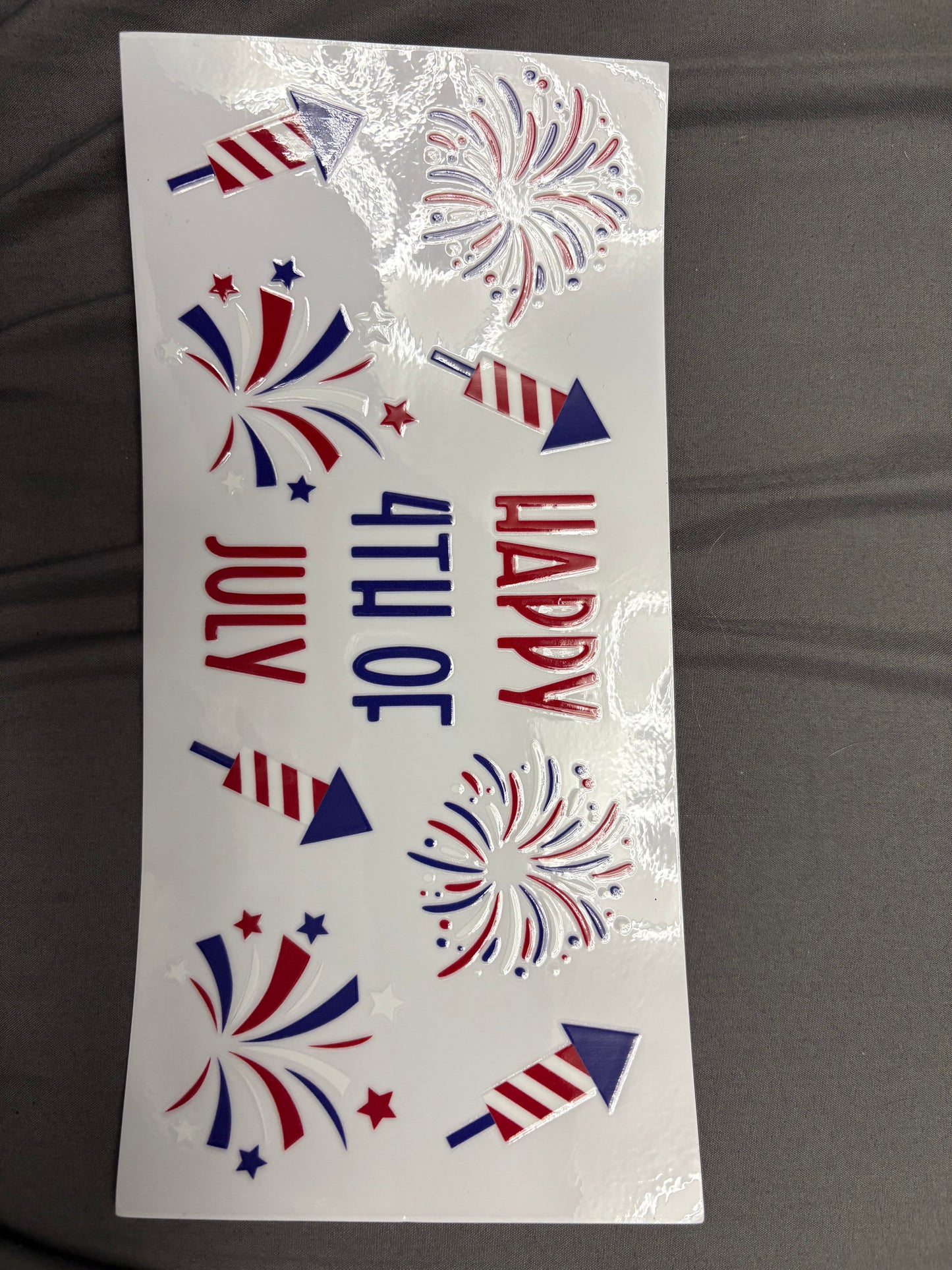 Holiday Red white and blue