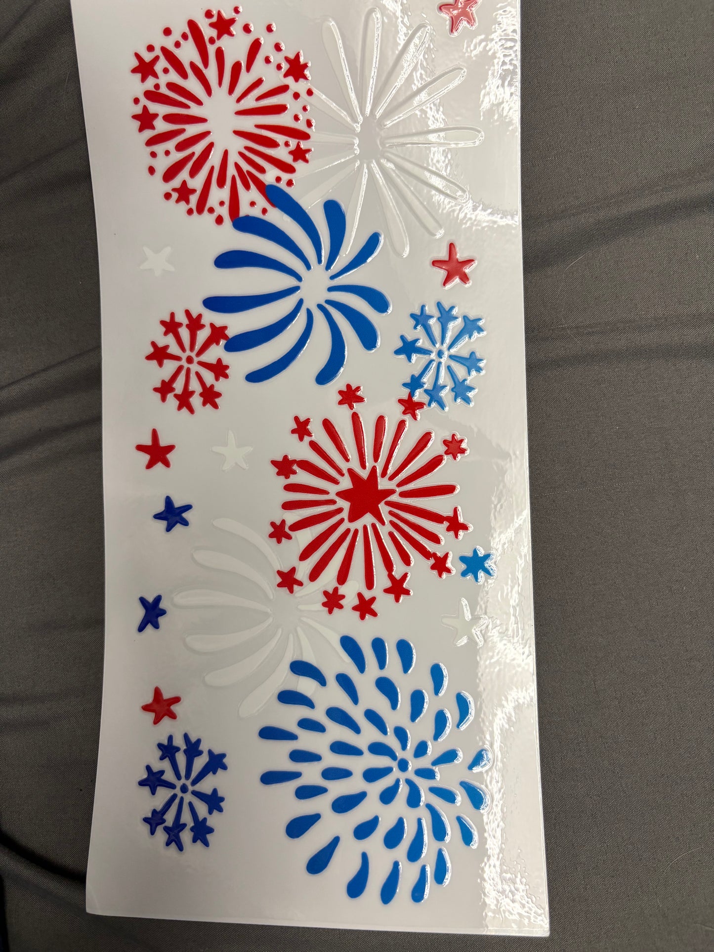 Holiday Red white and blue