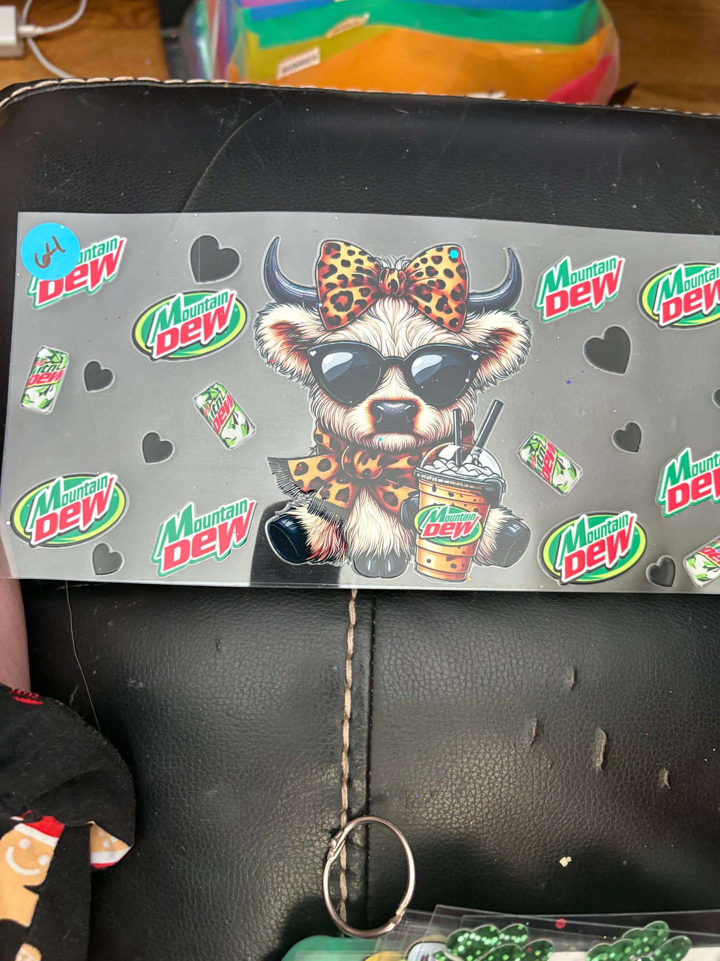 Cow cup wraps