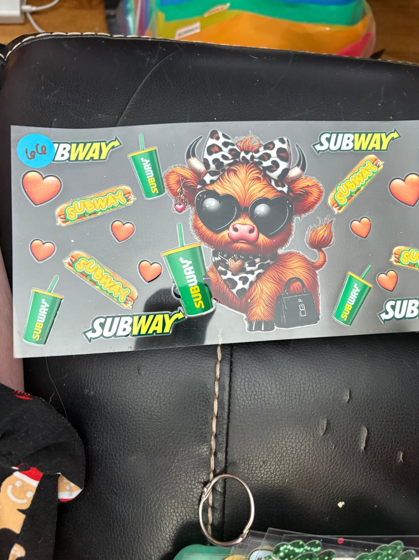 Cow cup wraps