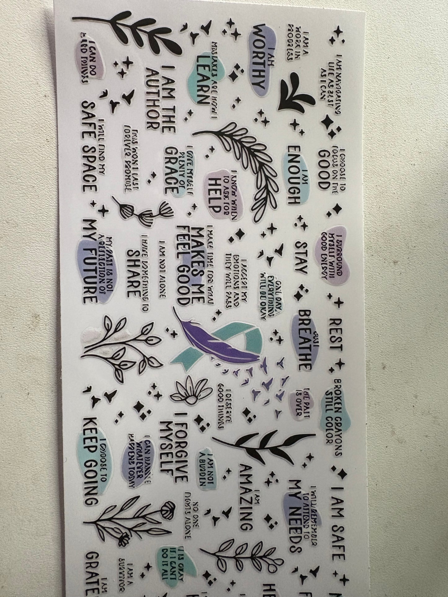 Awareness/Cancer ribbons
