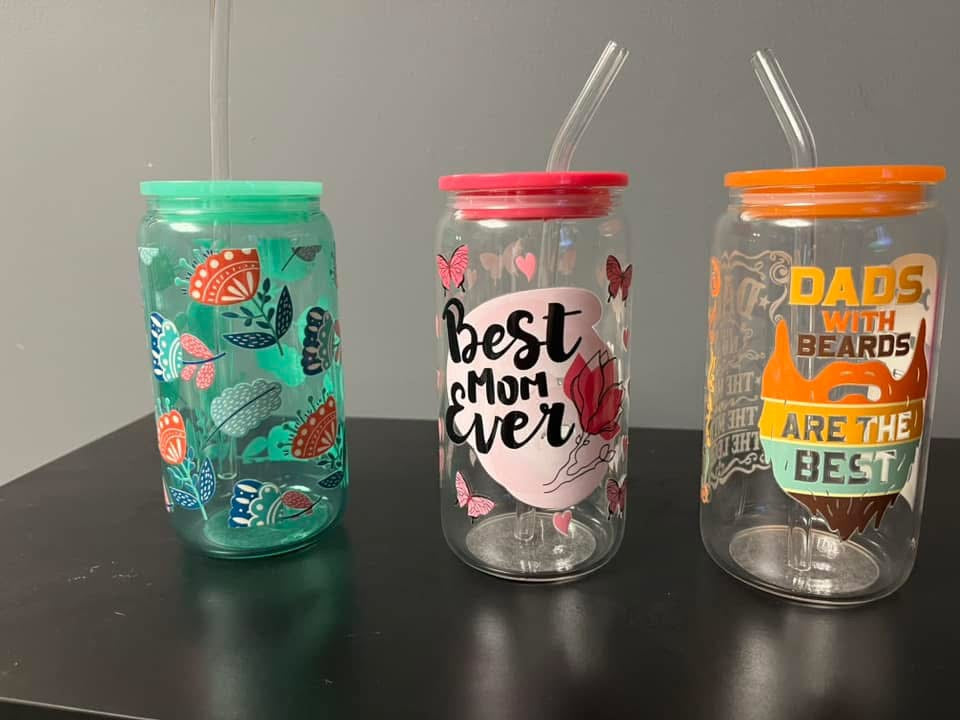Pre made Glass Cups