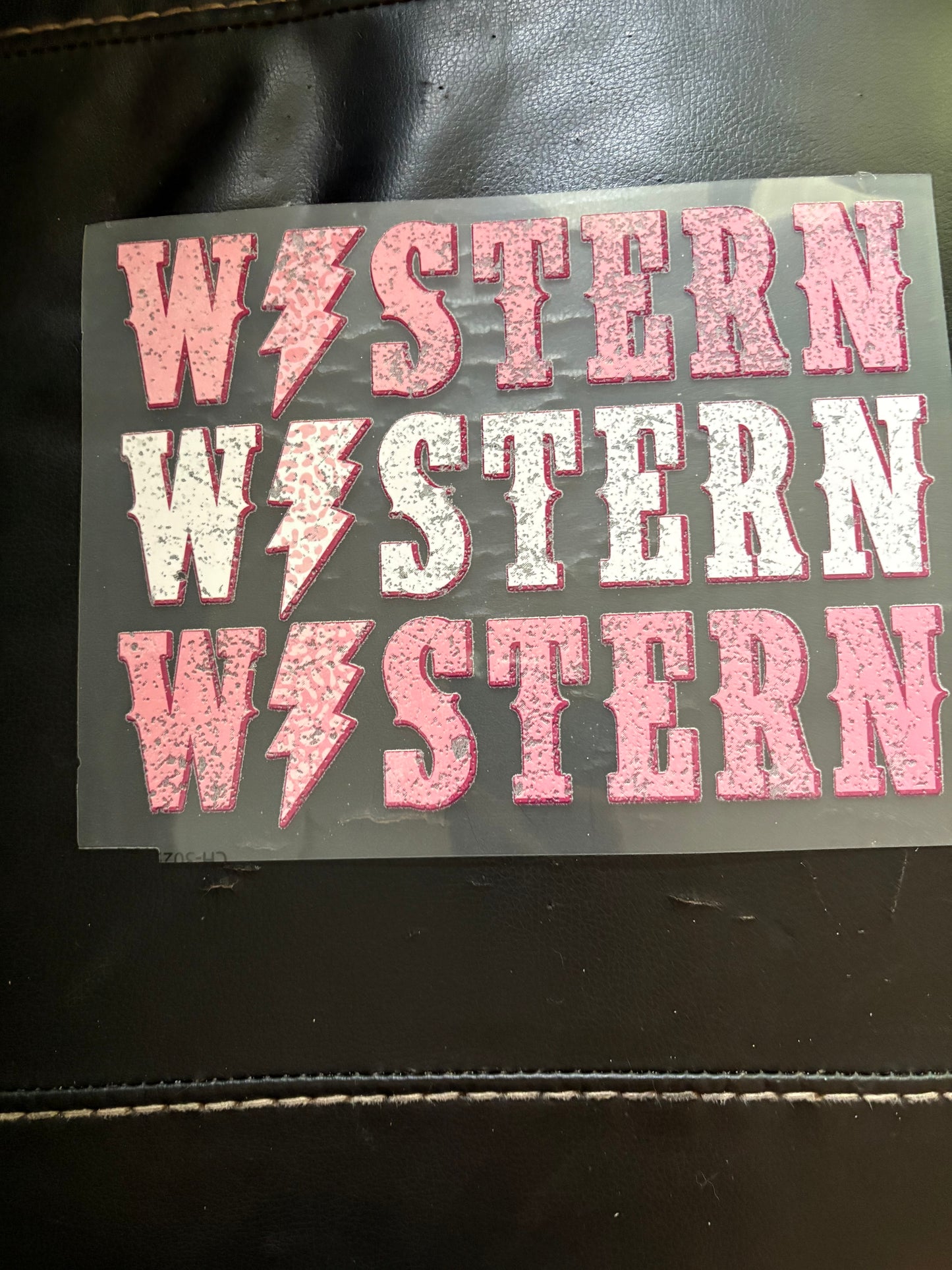 Heat press Adult rodeo