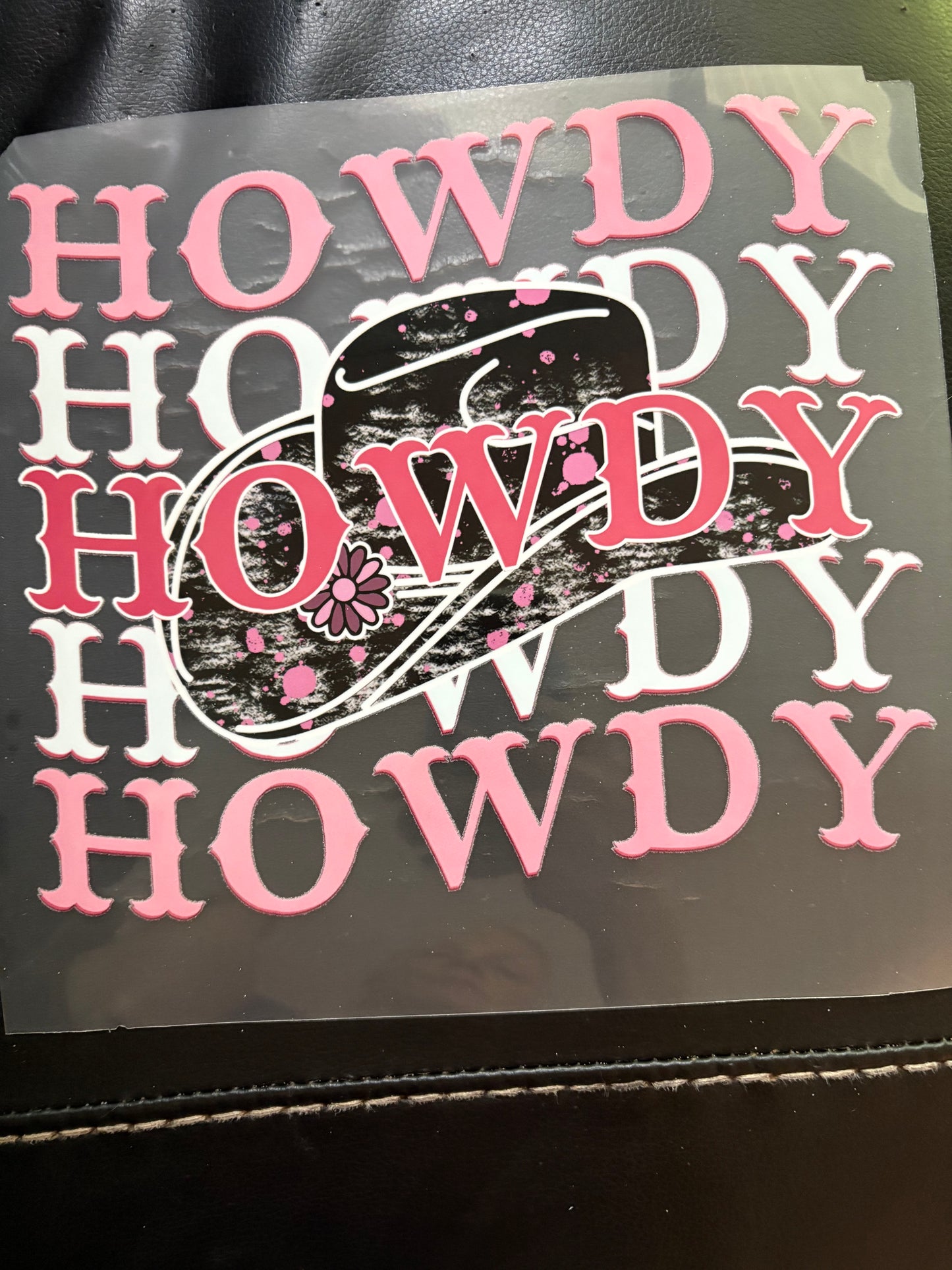 Heat press Adult rodeo