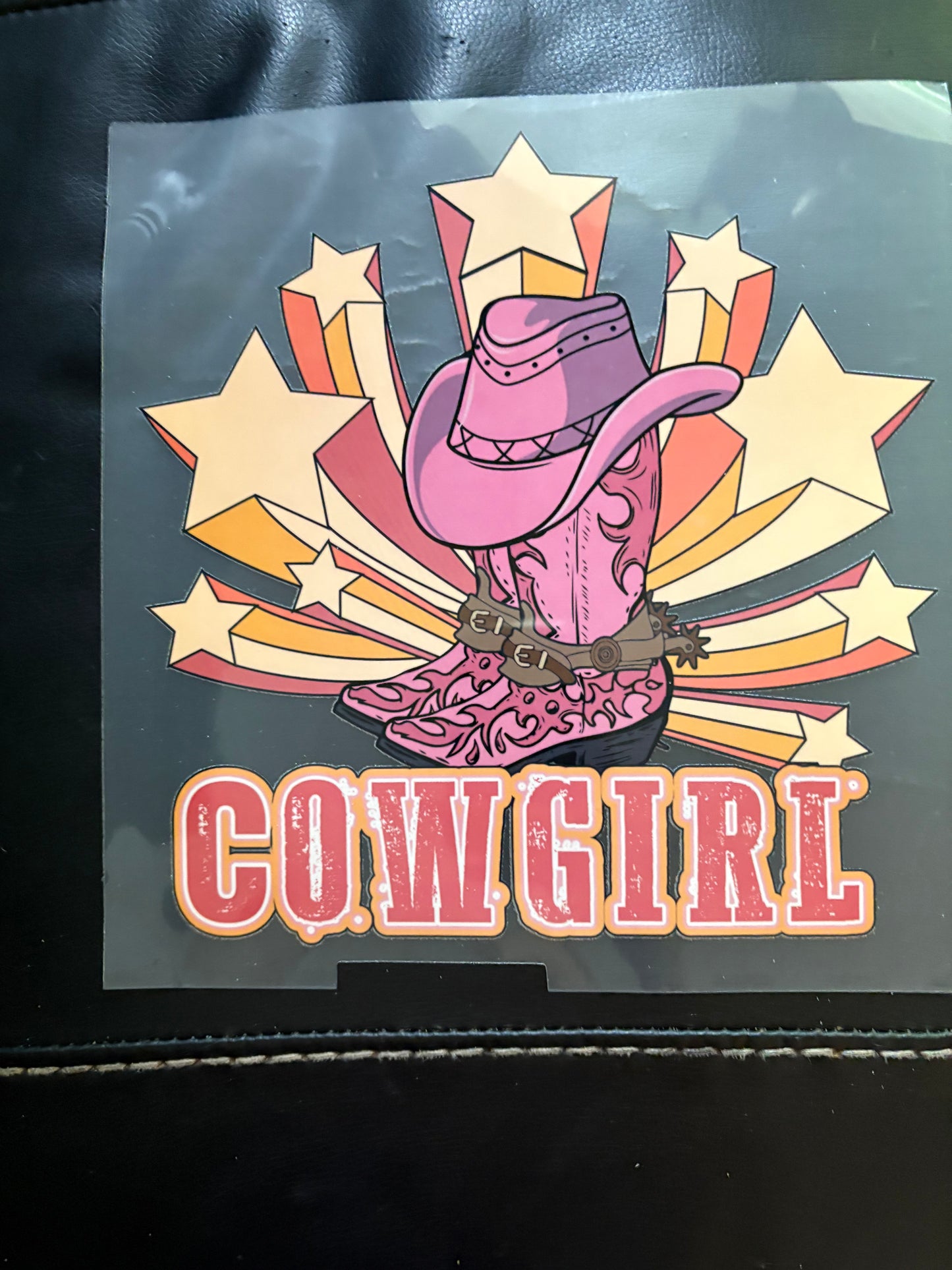 Heat press Adult rodeo