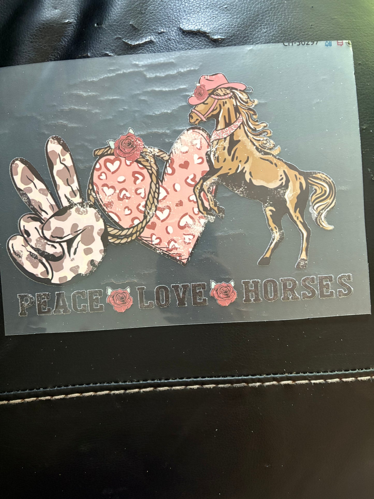 Heat press Adult rodeo
