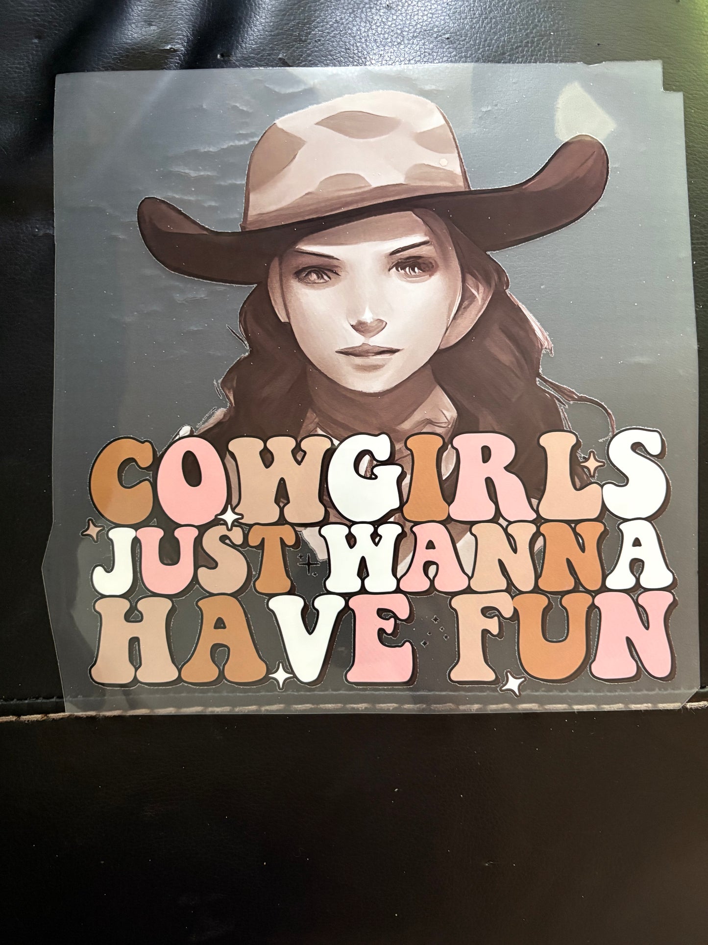 Heat press Adult rodeo