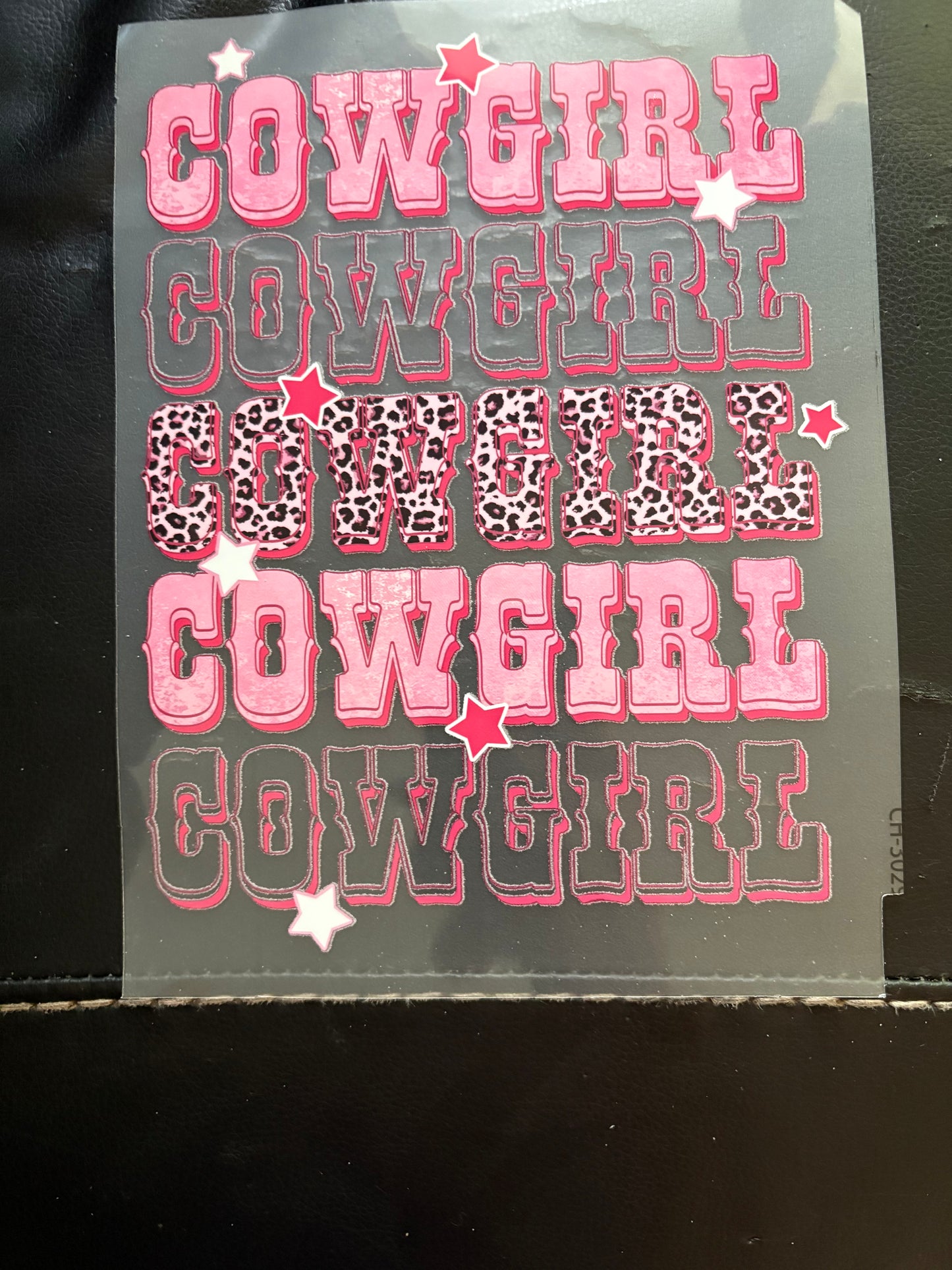 Heat press Adult rodeo