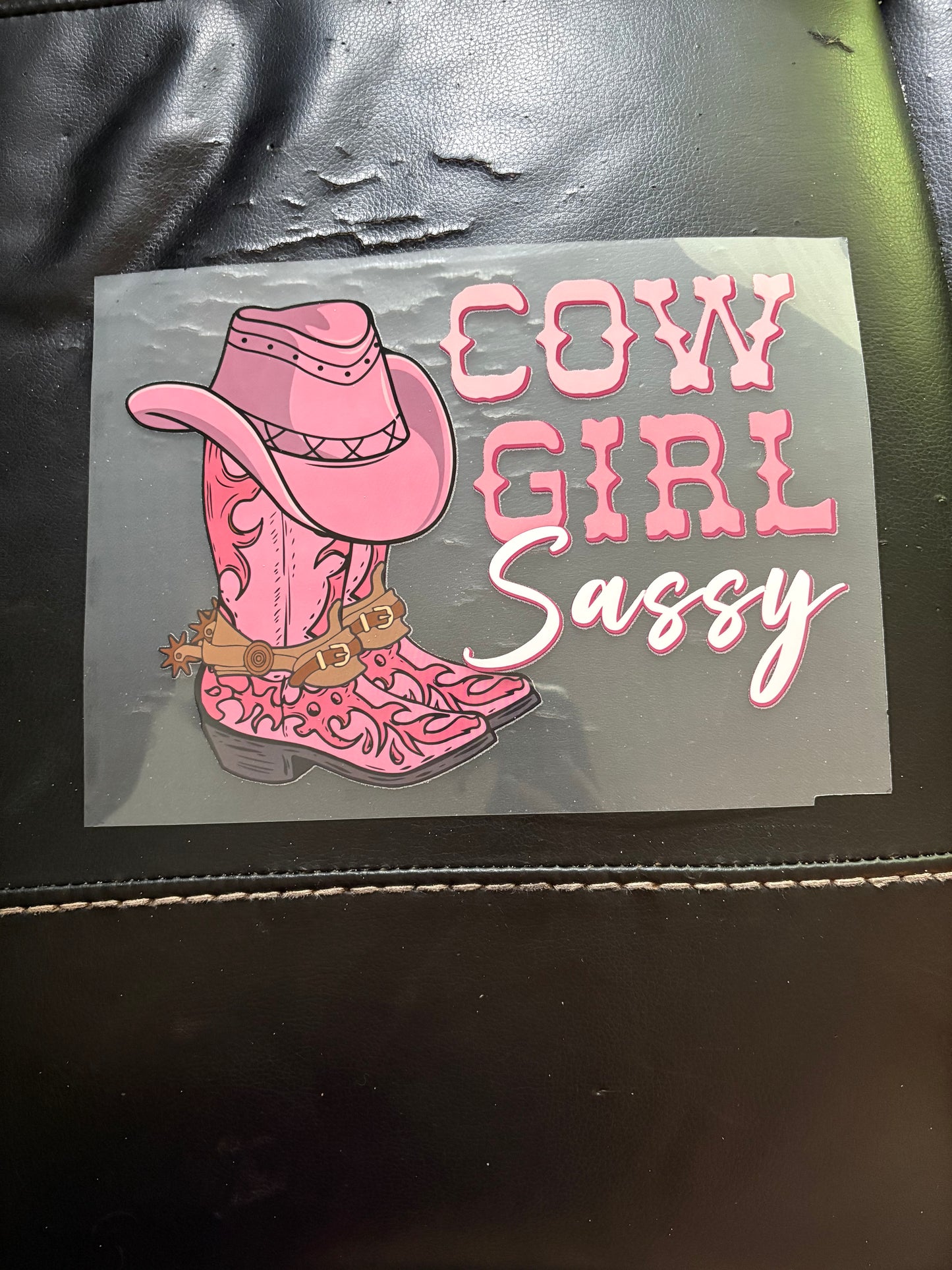 Heat press Adult rodeo