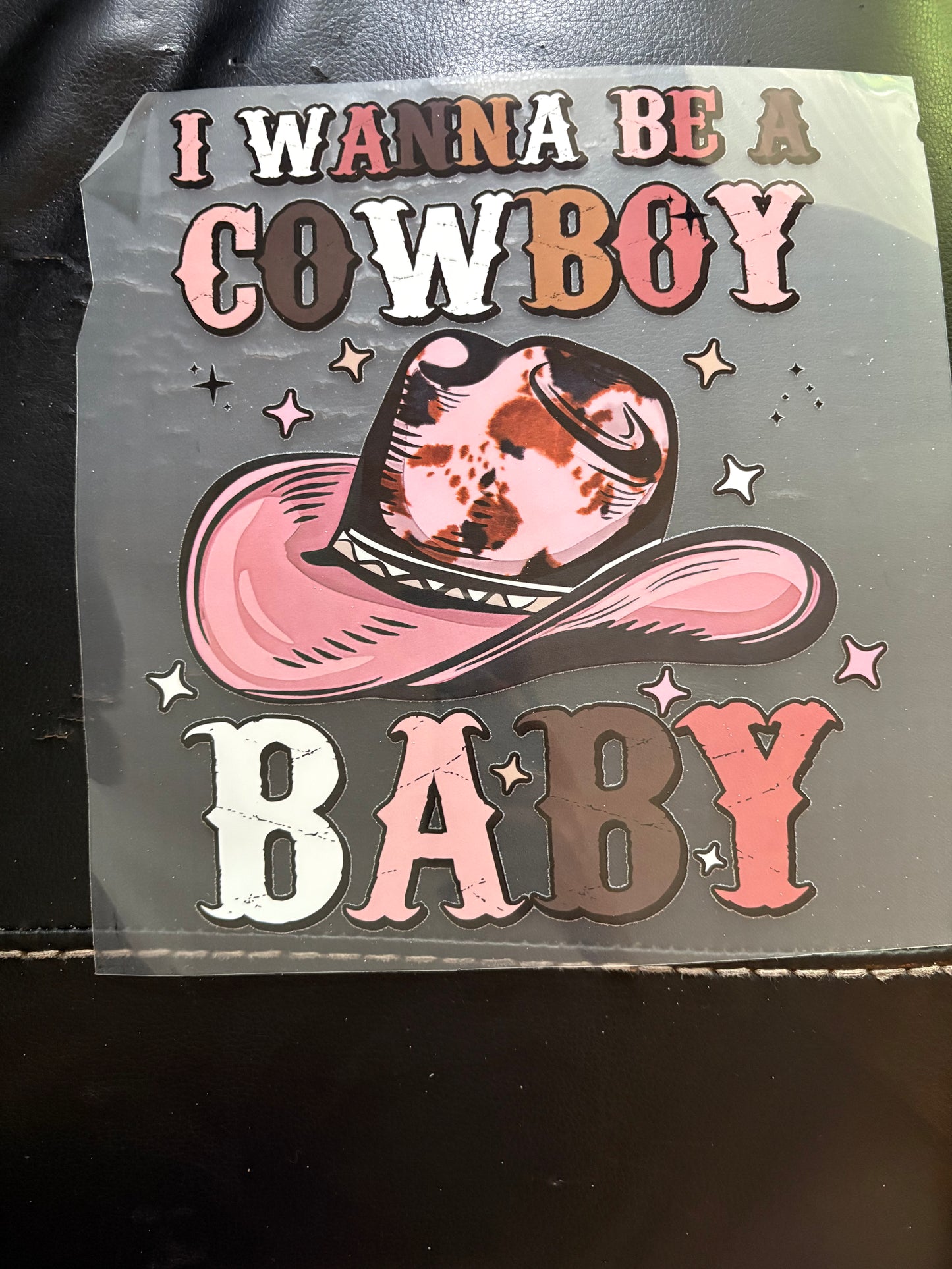 Heat press Adult rodeo