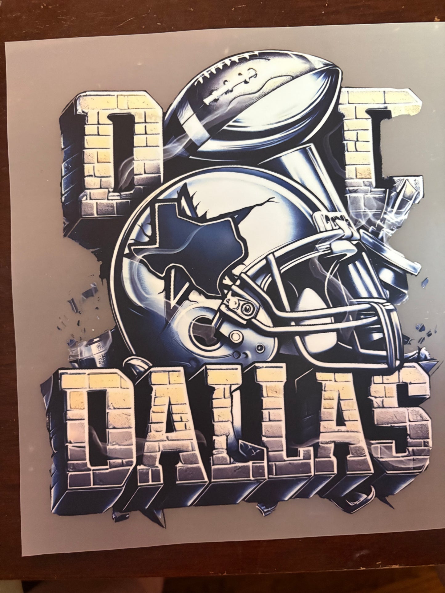 Heat press football