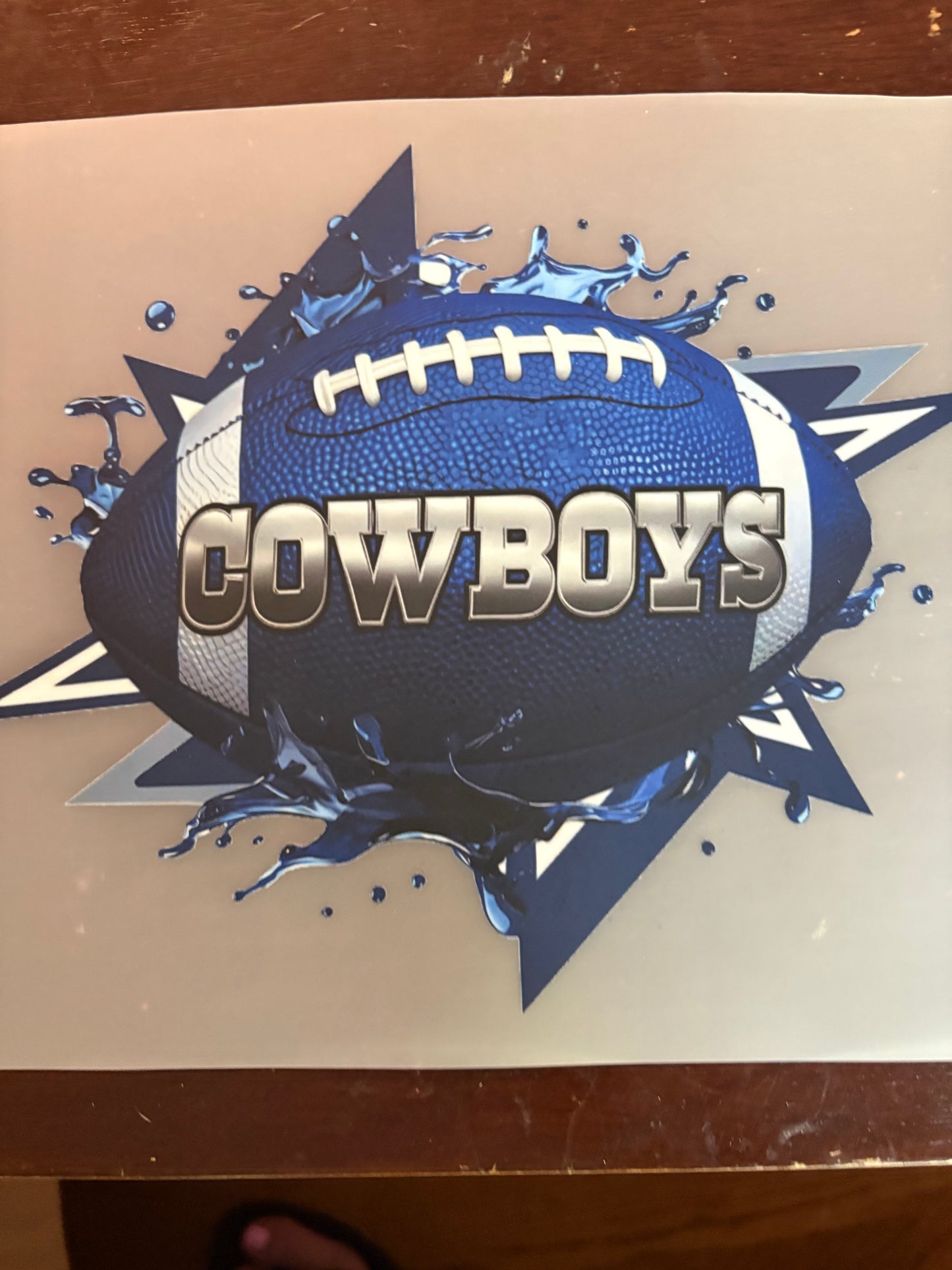 Heat press football