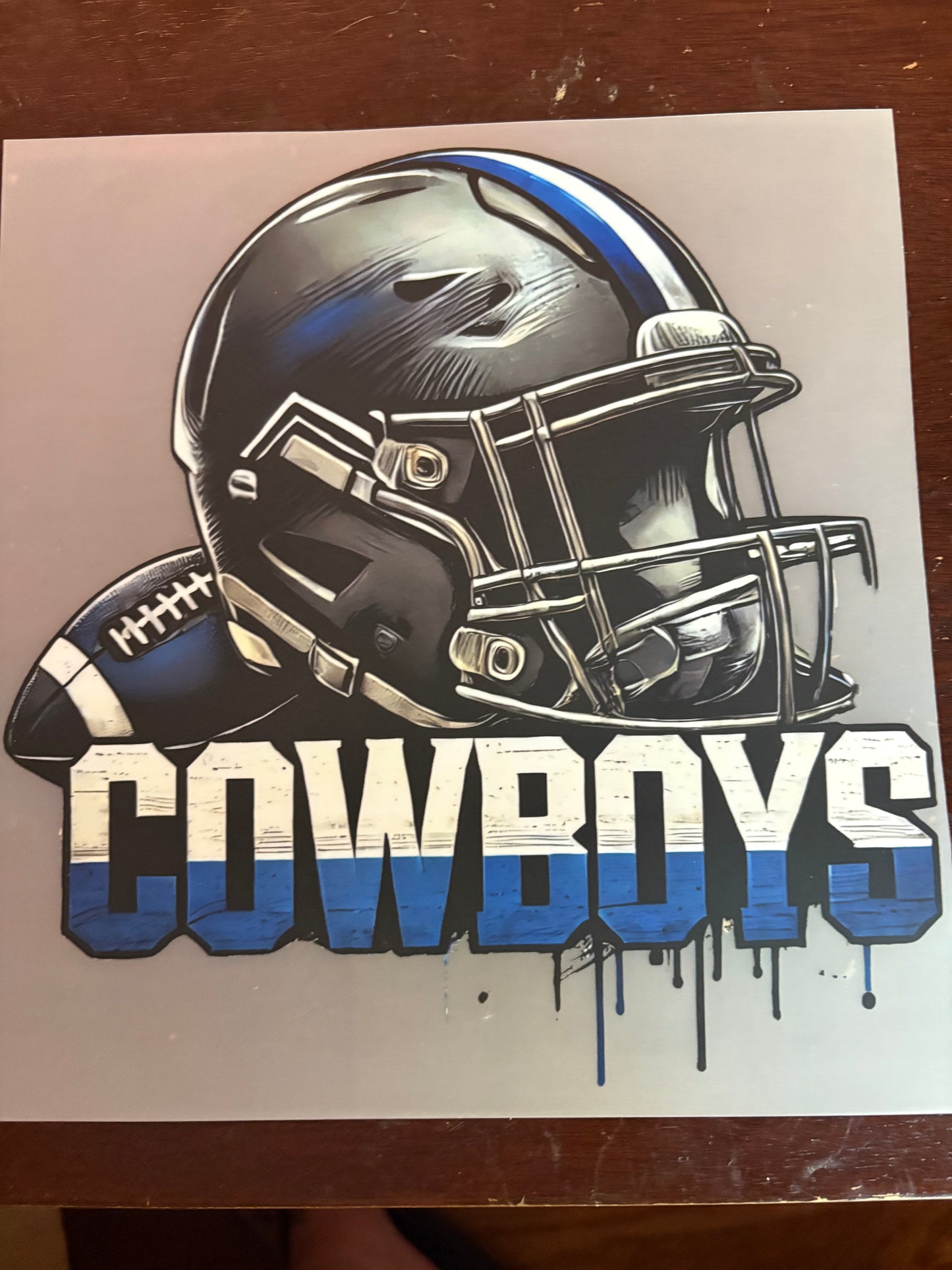 Heat press football
