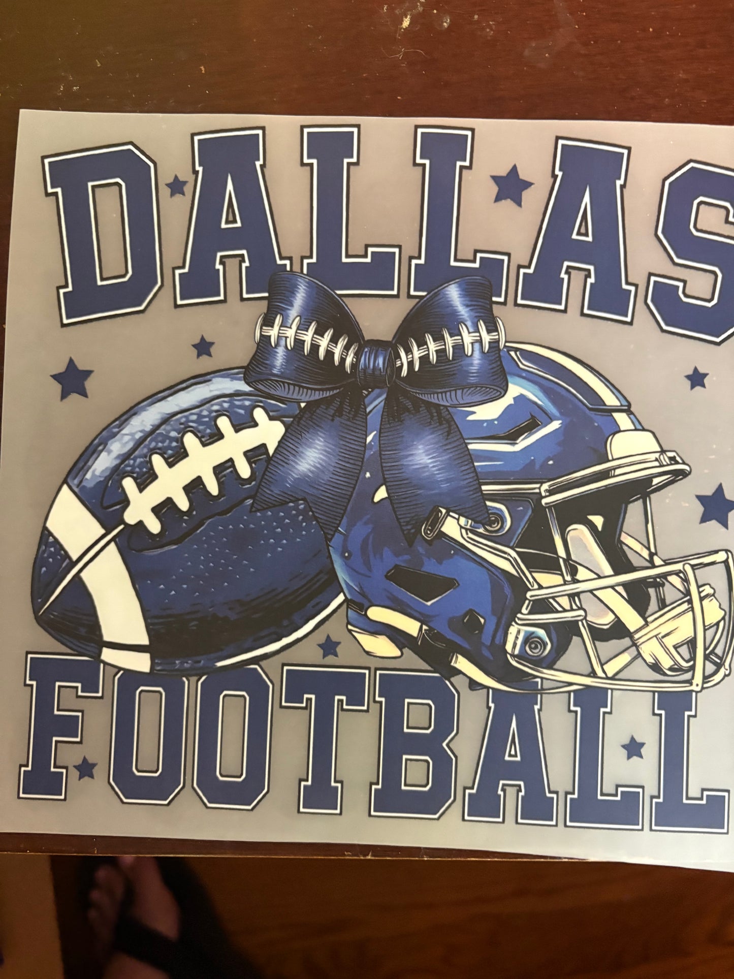 Heat press football