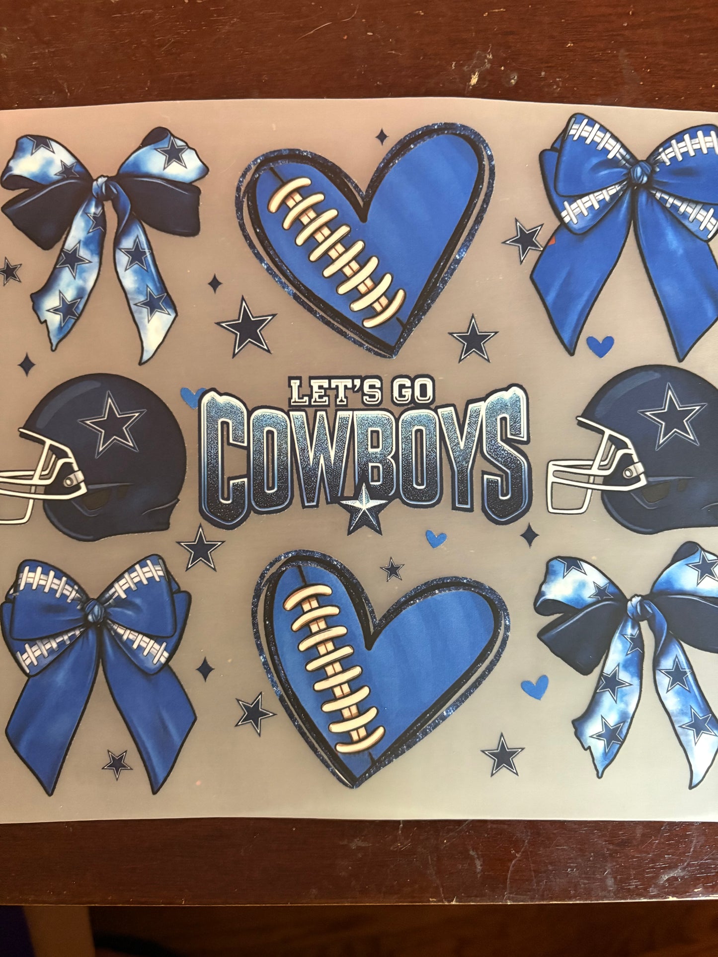 Heat press football