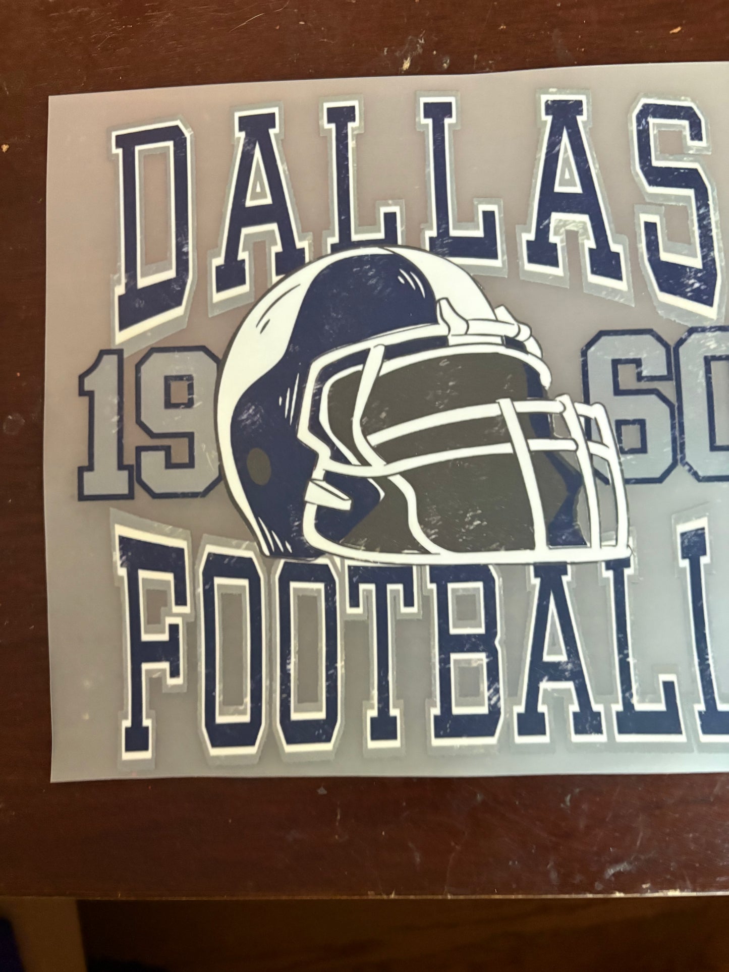 Heat press football