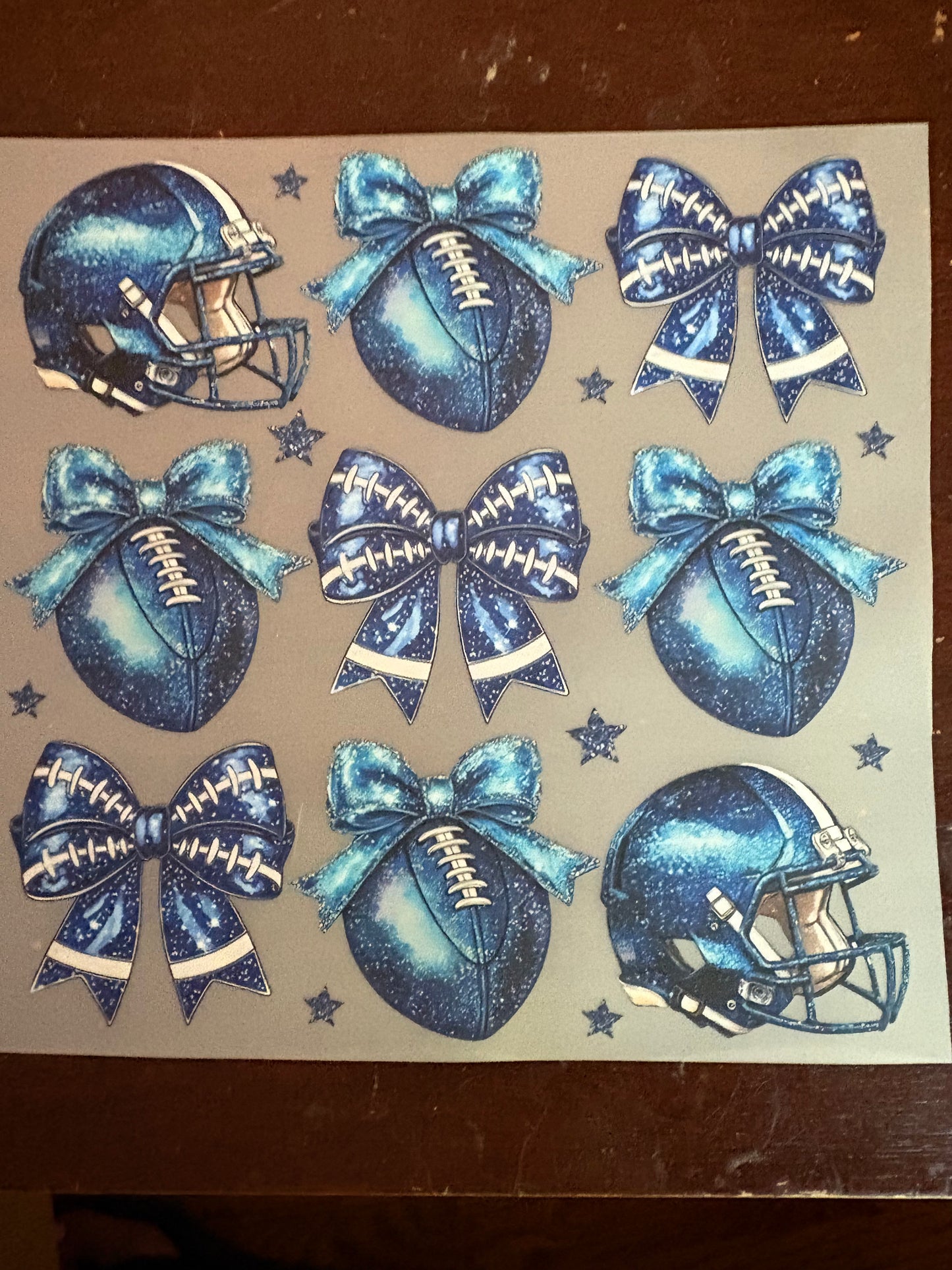 Heat press football