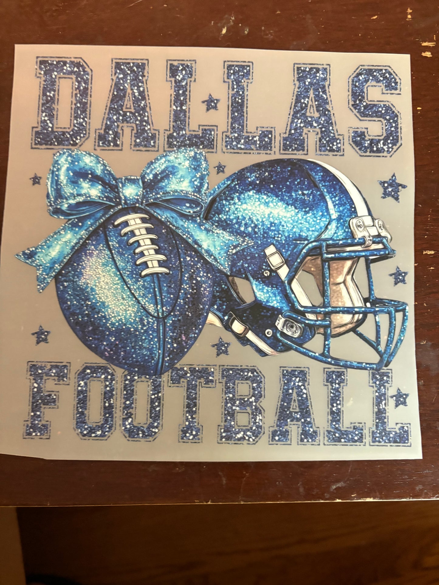 Heat press football