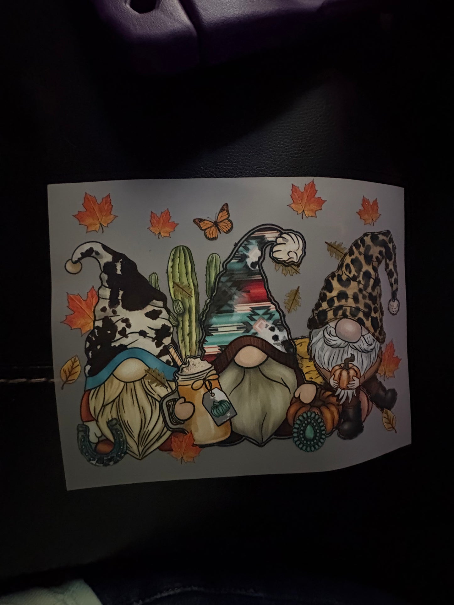 Adult Western fall heat press