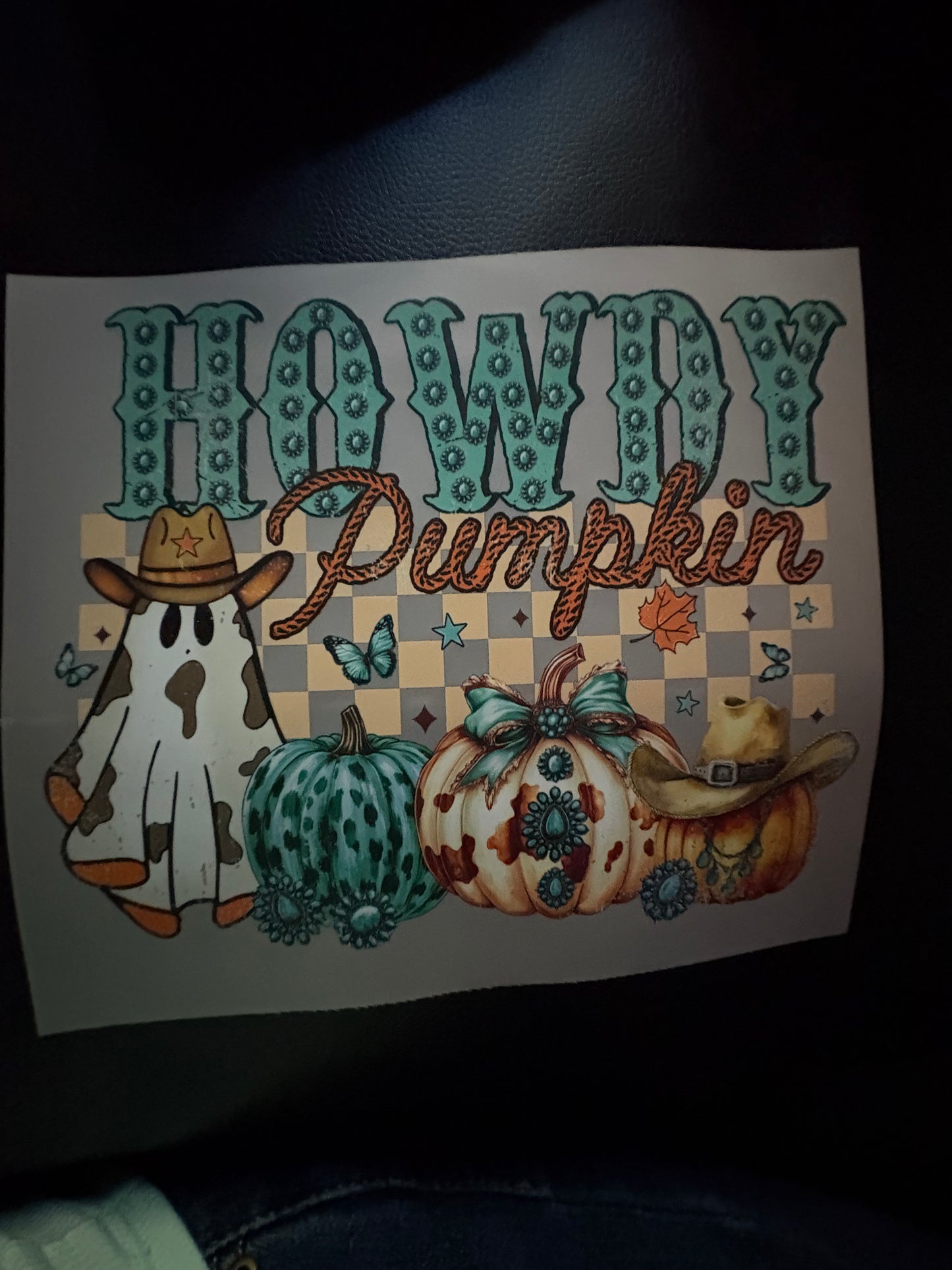Adult Western fall heat press