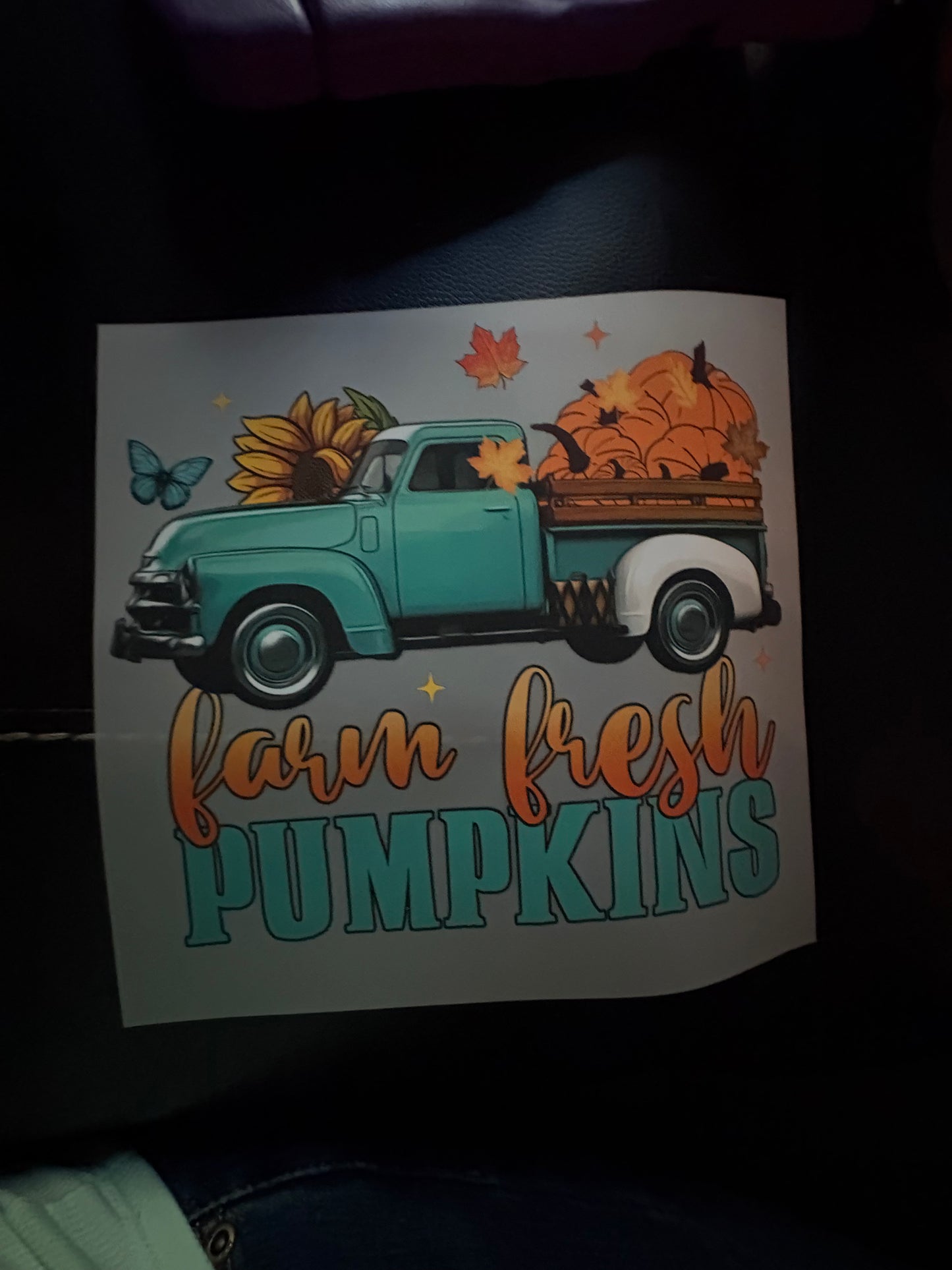 Adult Western fall heat press