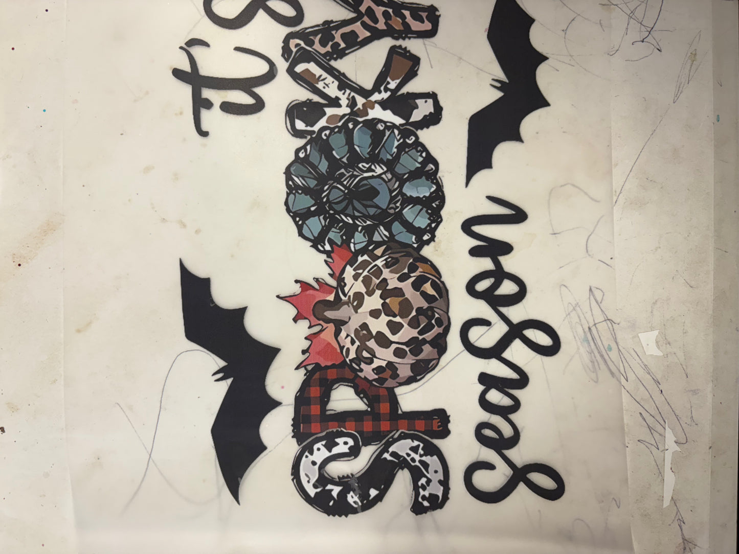 Heat press Adult Halloween