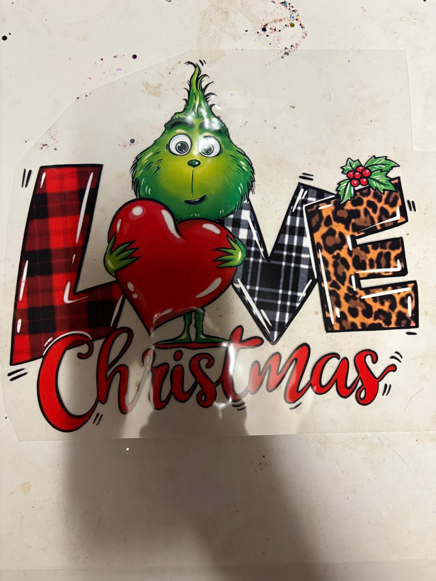 Heat press Christmas Adult