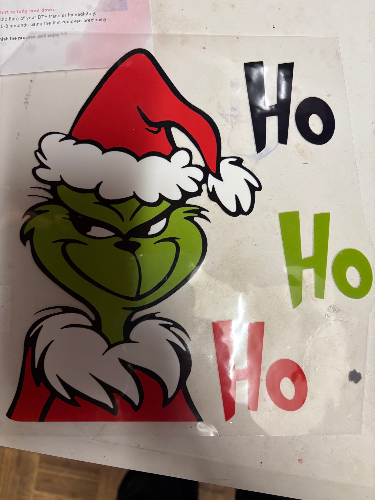 Heat press Christmas Adult