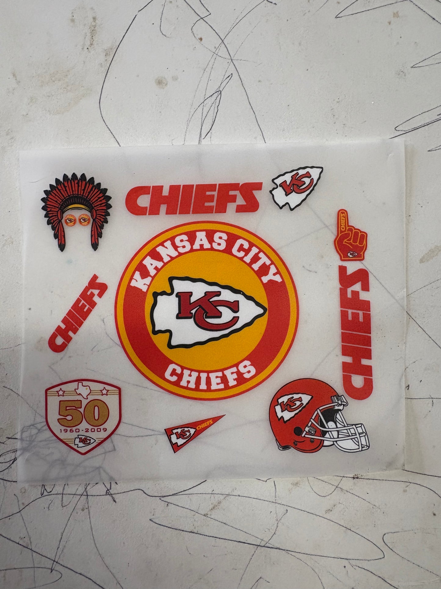 Heat press football
