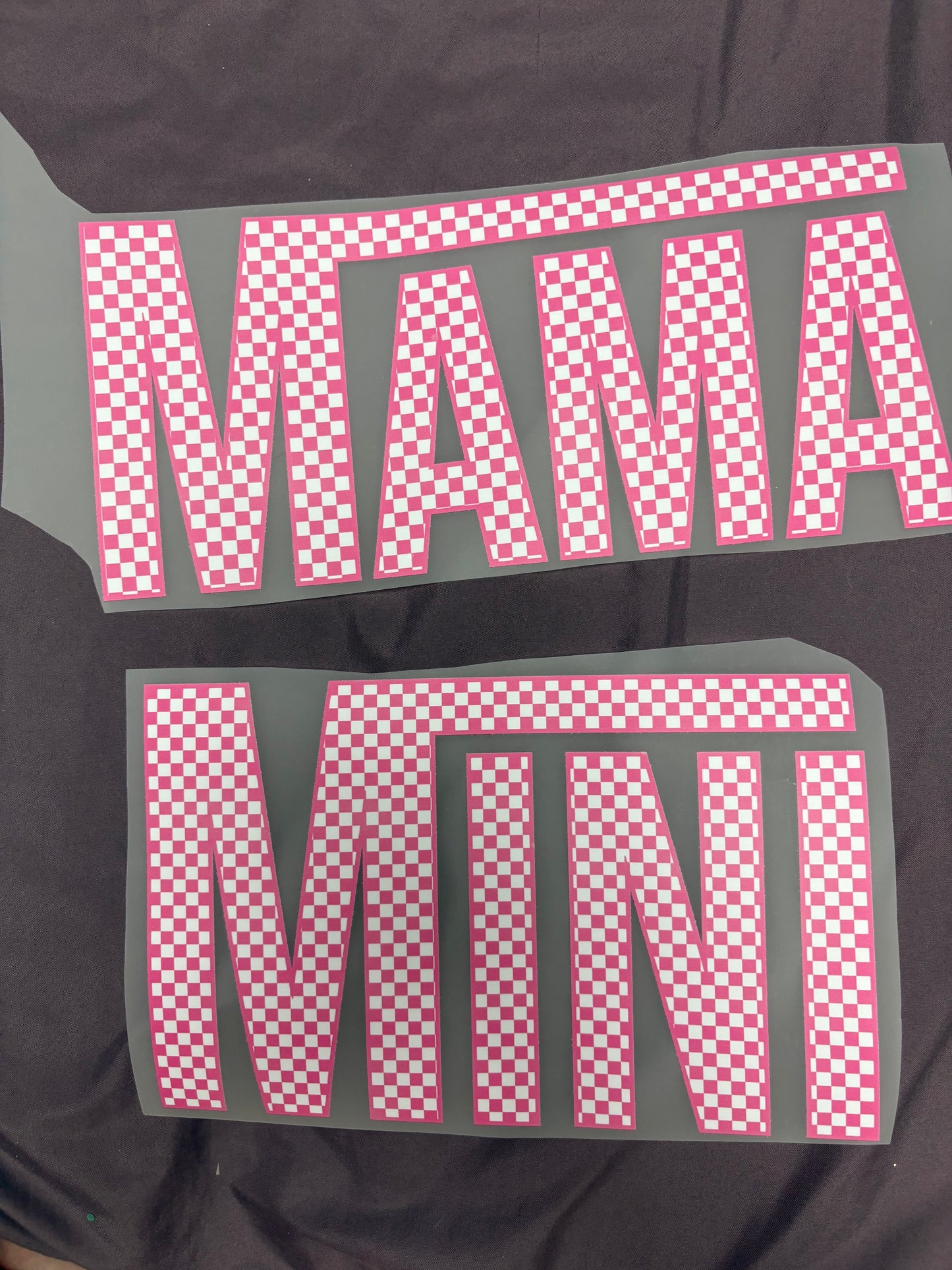 Heat press Mom and child combo