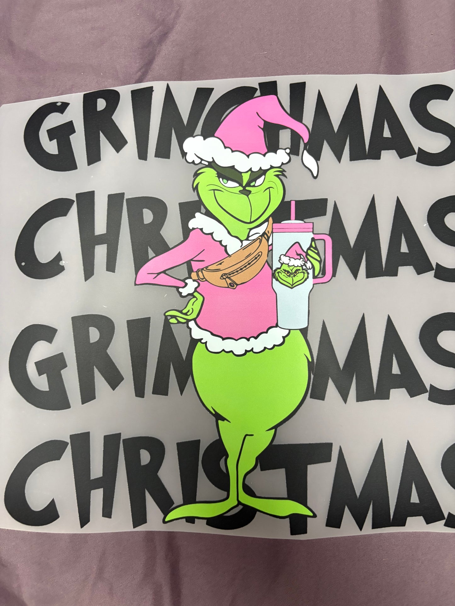 Heat press Christmas Adult