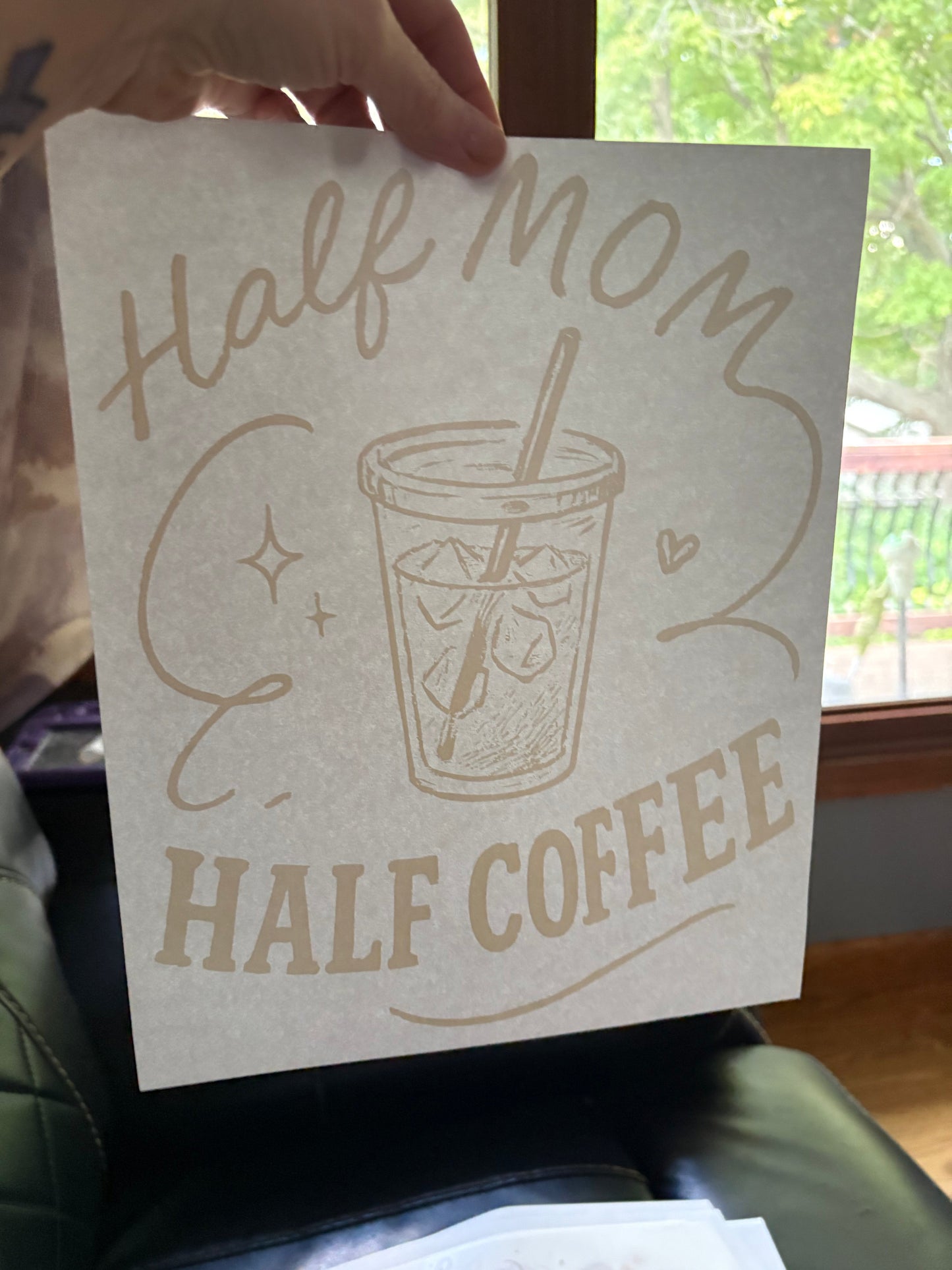 Beverage/Coffee Adult heat press