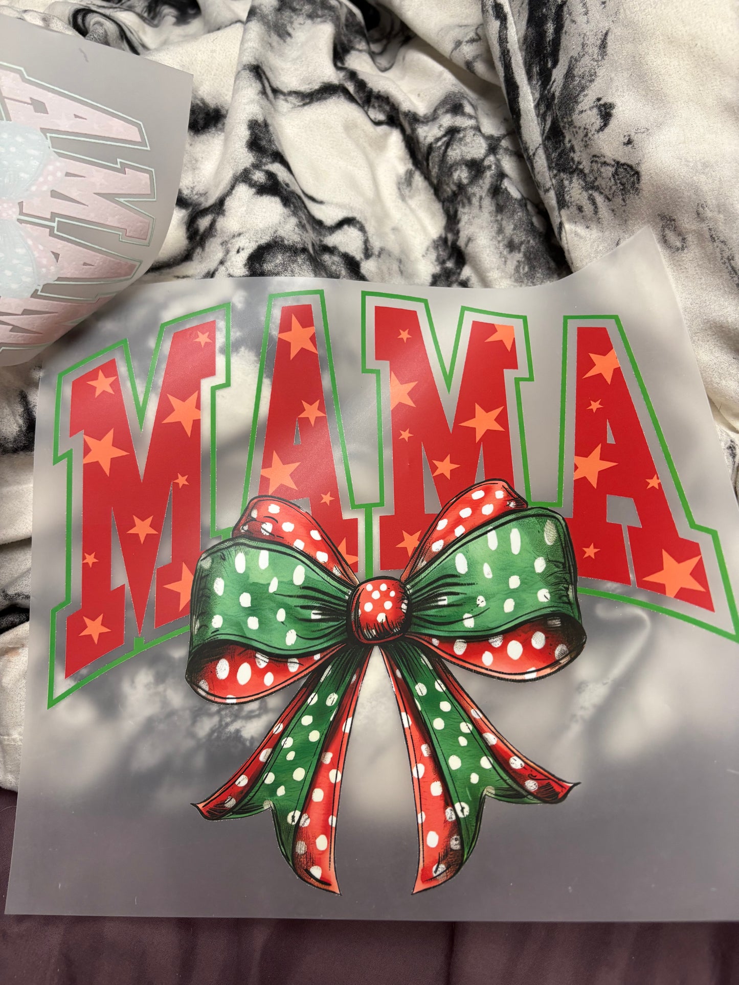 Heat press Adult Mom/Aunt/Grandma/Wife